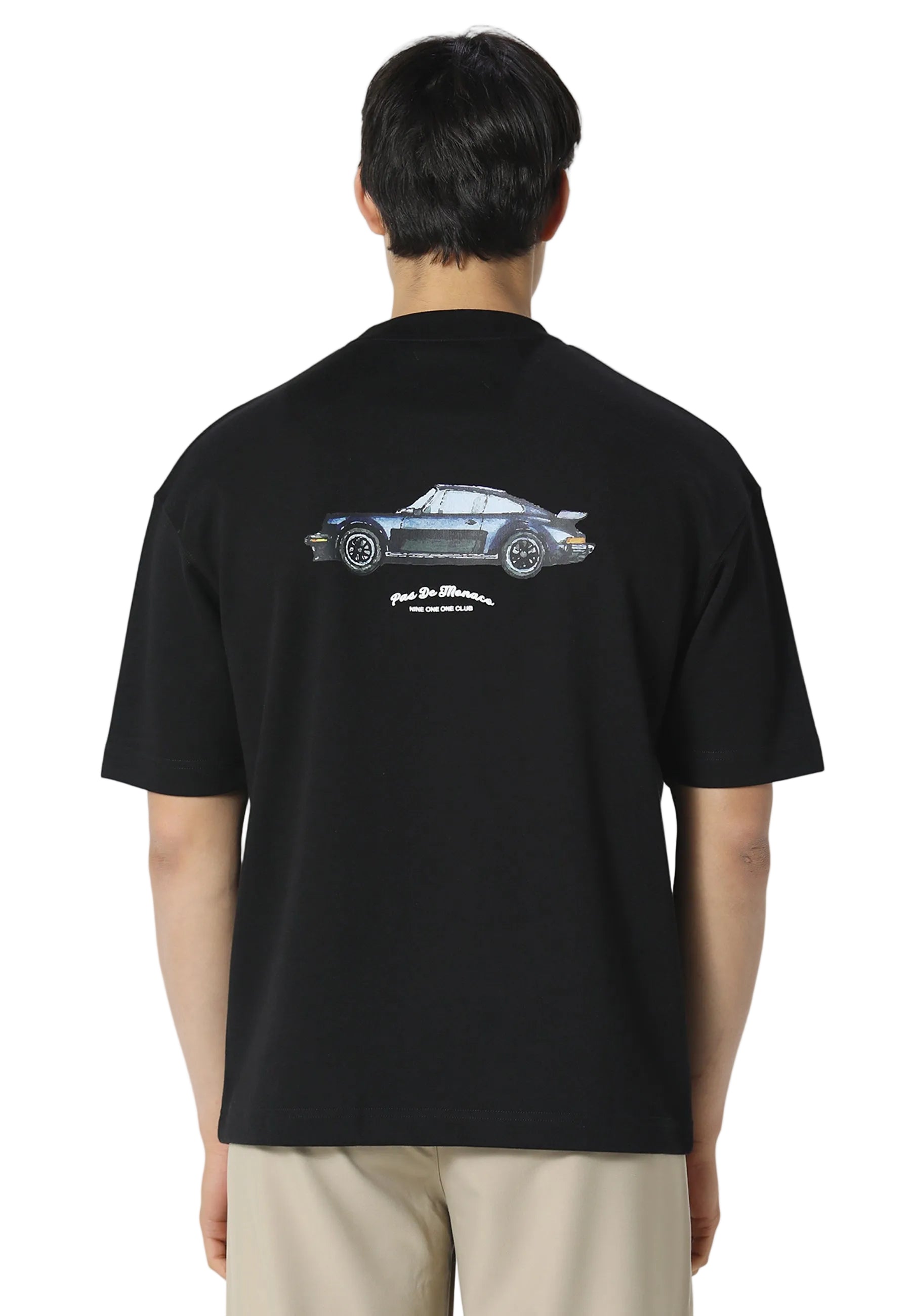 Pas De Monaco Carrera Prive Black T-Shirt