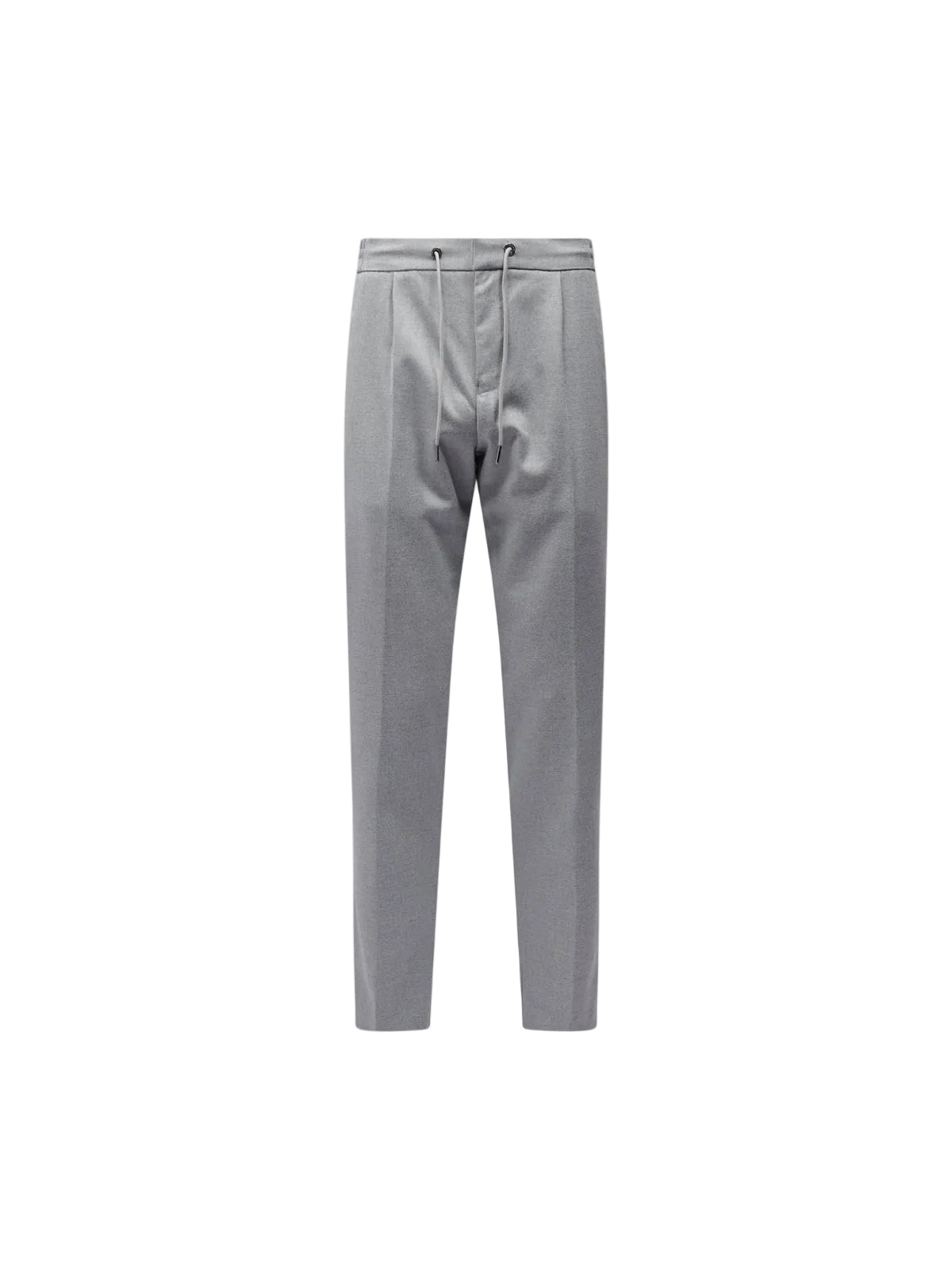 Peckham Rye Flannel Light Grey Marl Tech Drawstring Trousers
