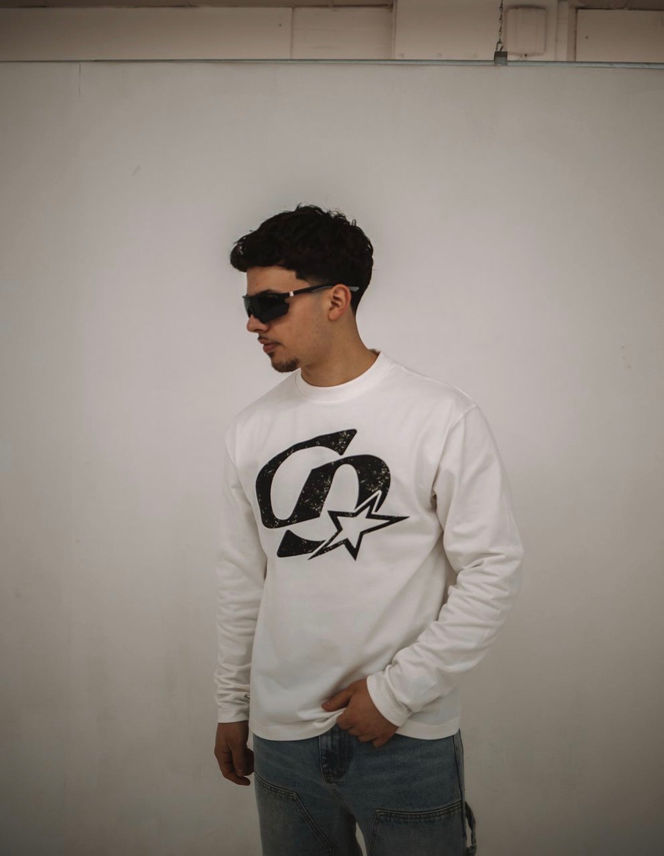 Cardair CD Star L/S White T-Shirt