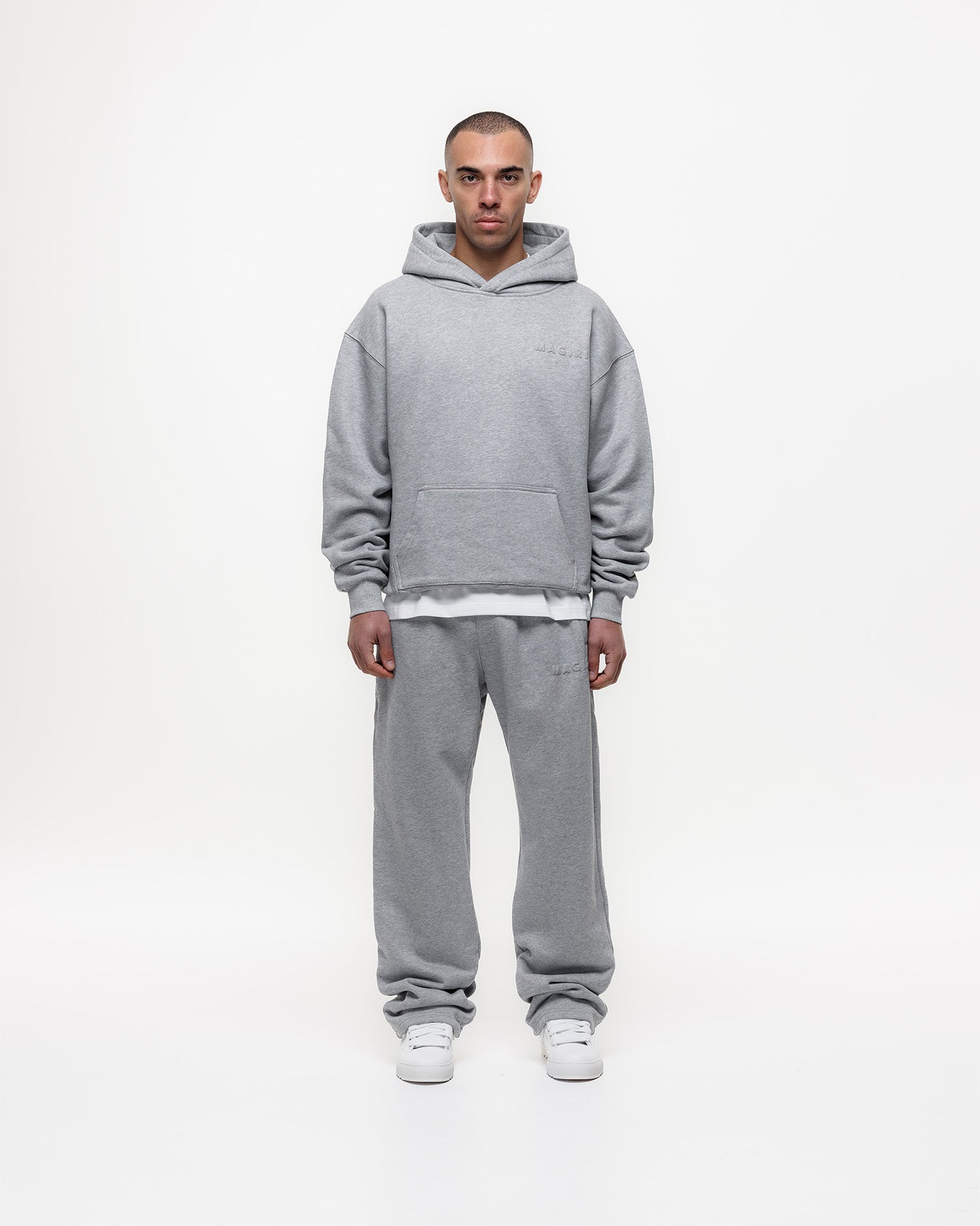 MAGIRI Core Puff Printed Grey Sweatpants