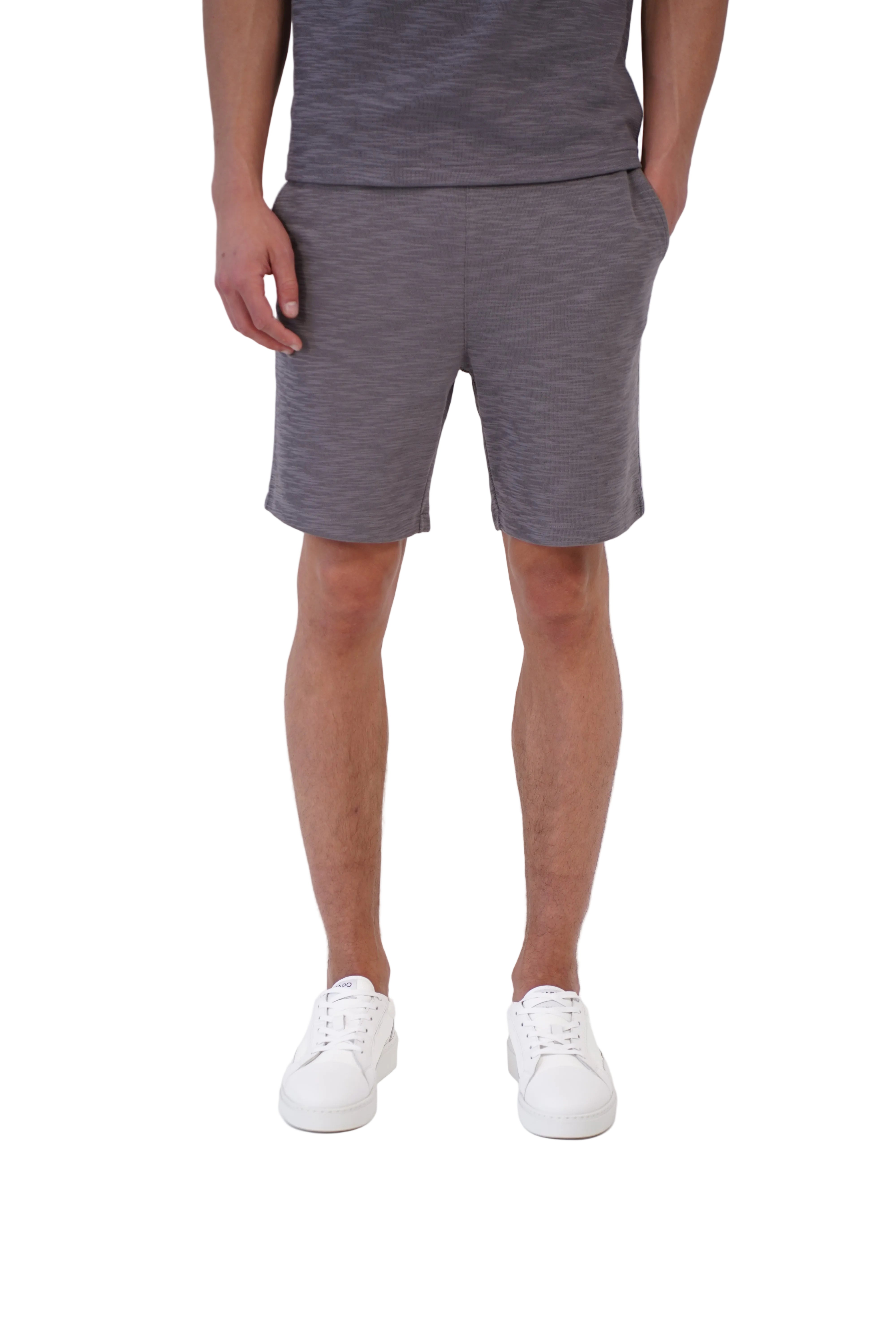 CAPO Jersey Slub Charcoal Shorts
