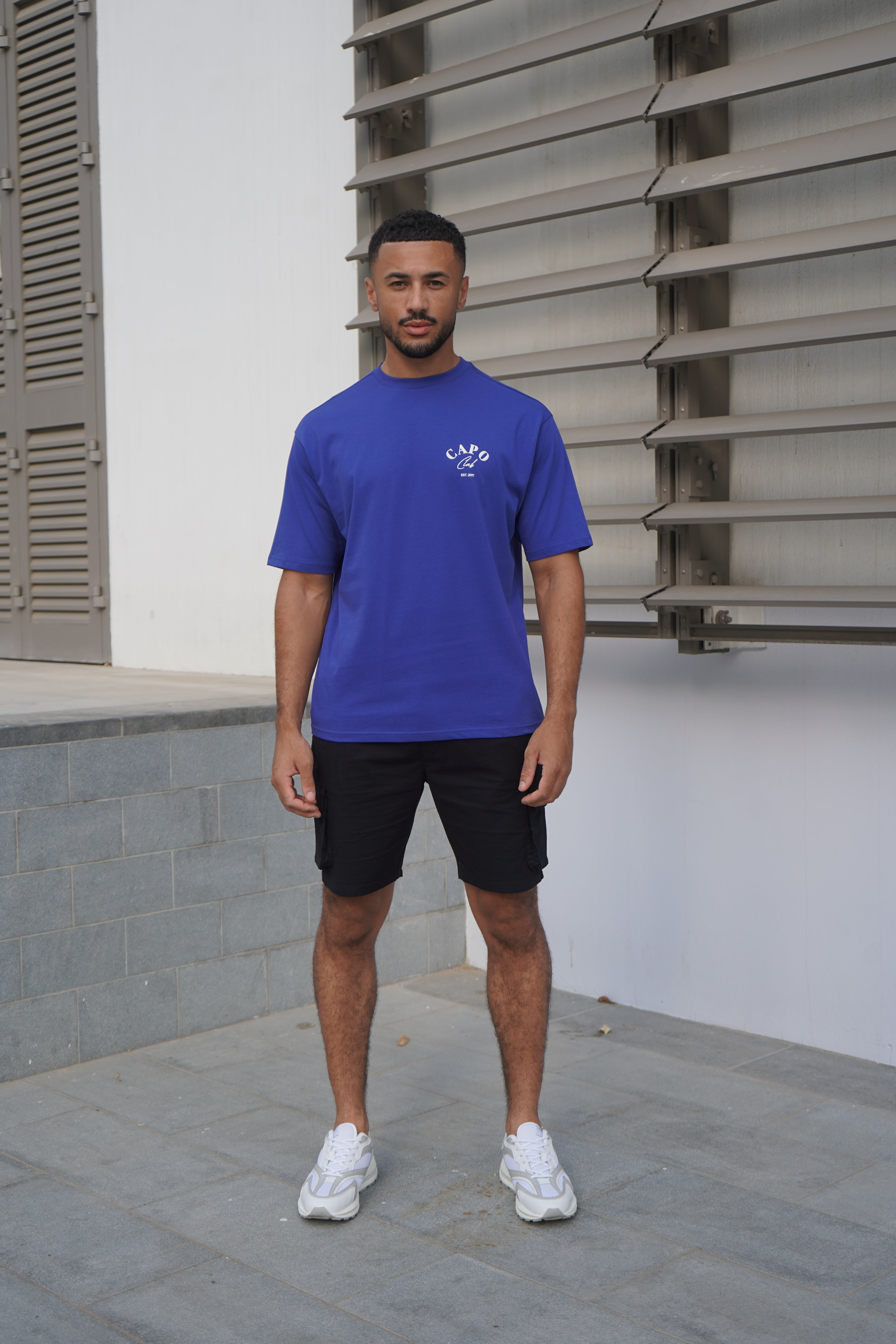 CAPO Beach Cobalt Club Blue T-Shirt