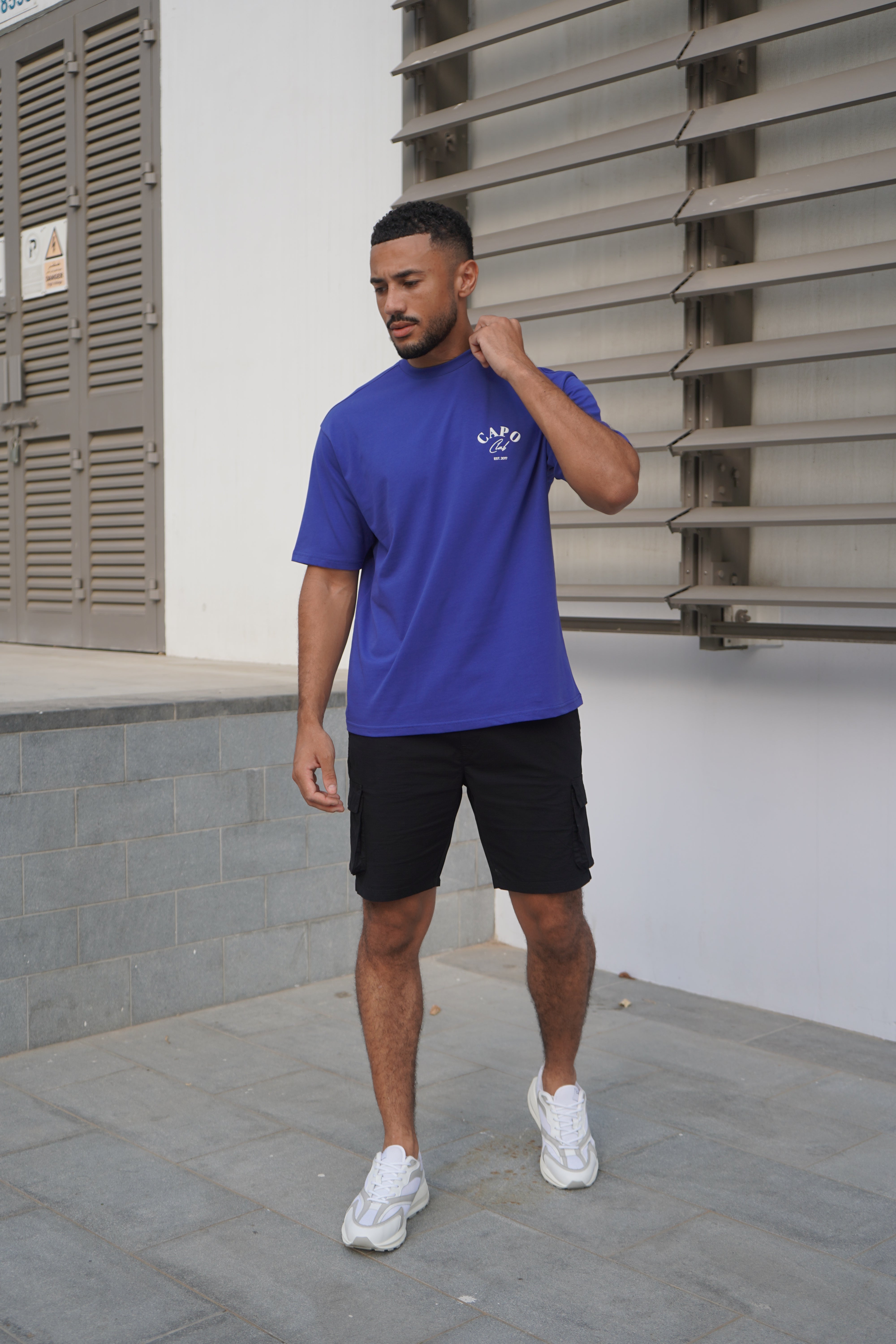 CAPO Beach Cobalt Club Blue T-Shirt