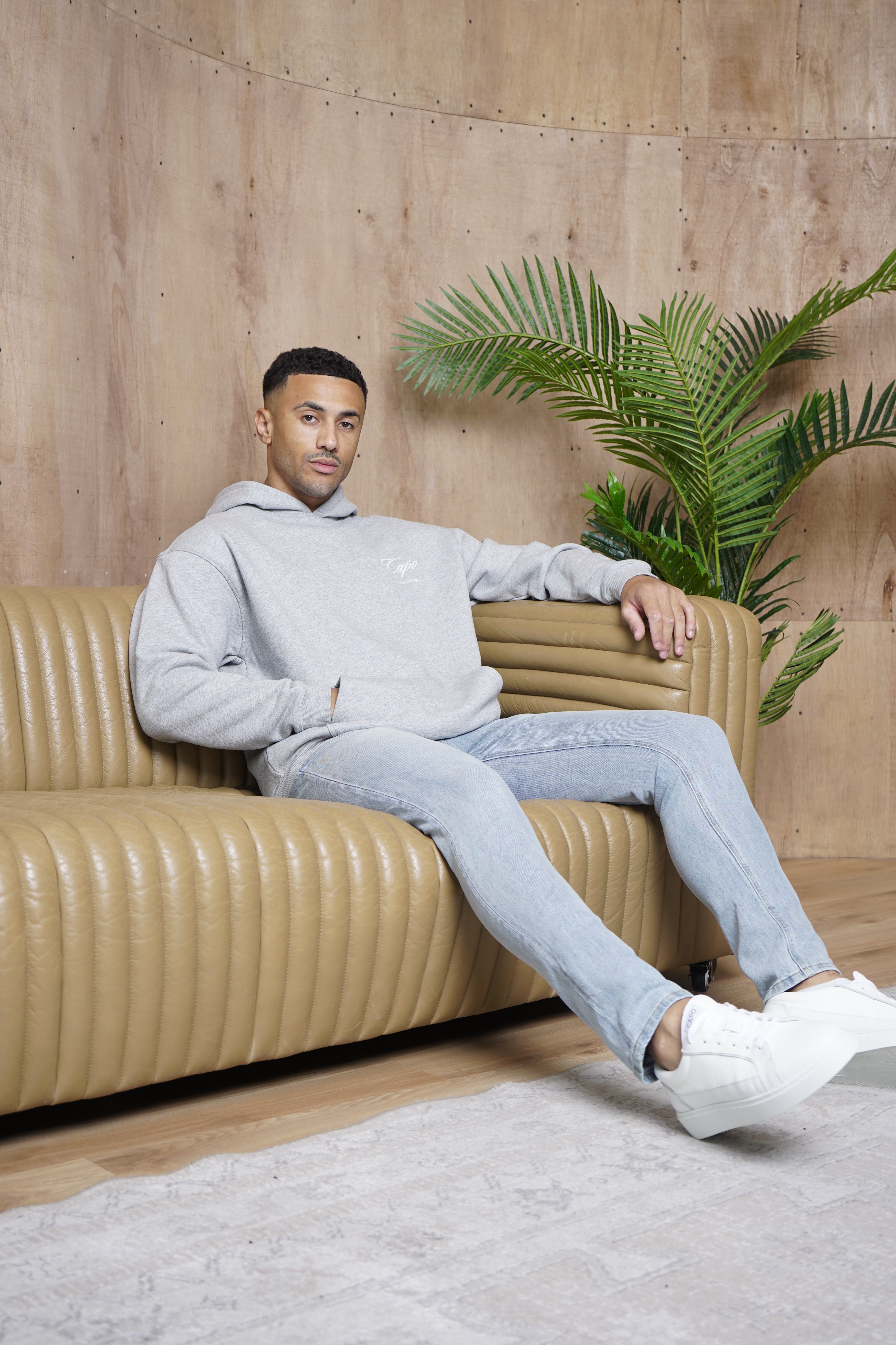 CAPO International Grey Hoodie