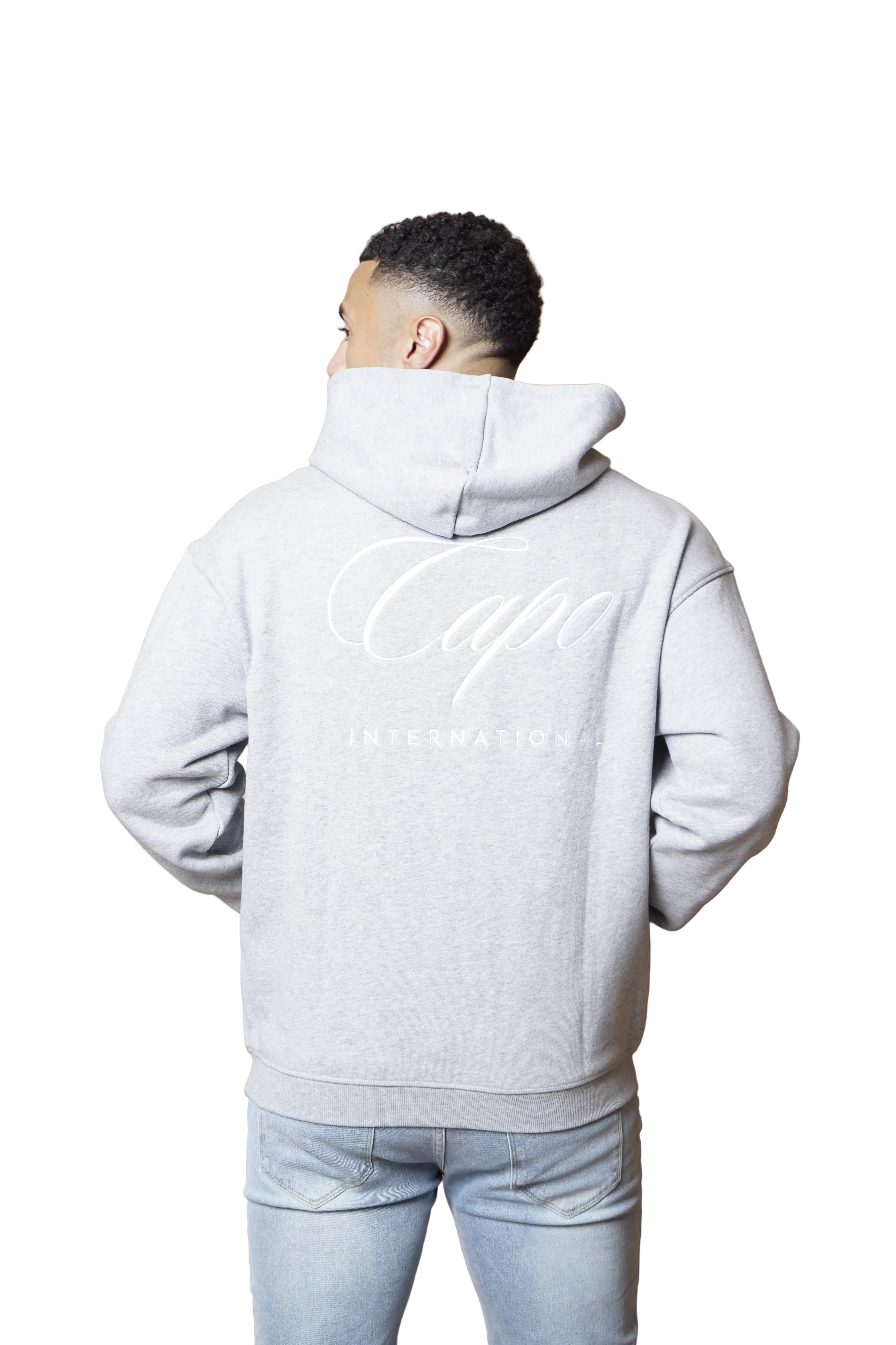 CAPO International Grey Hoodie
