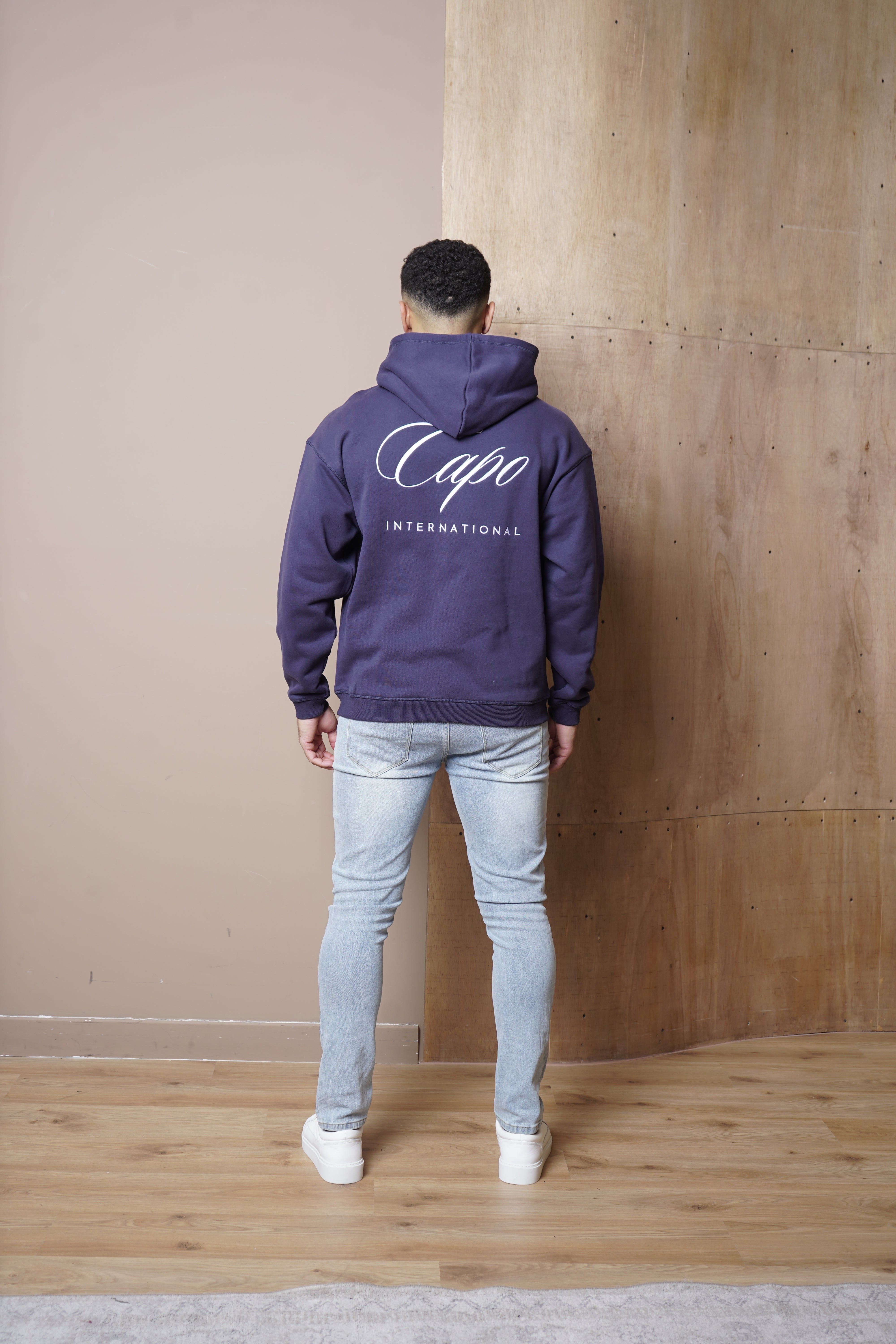 CAPO International Navy Hoodie
