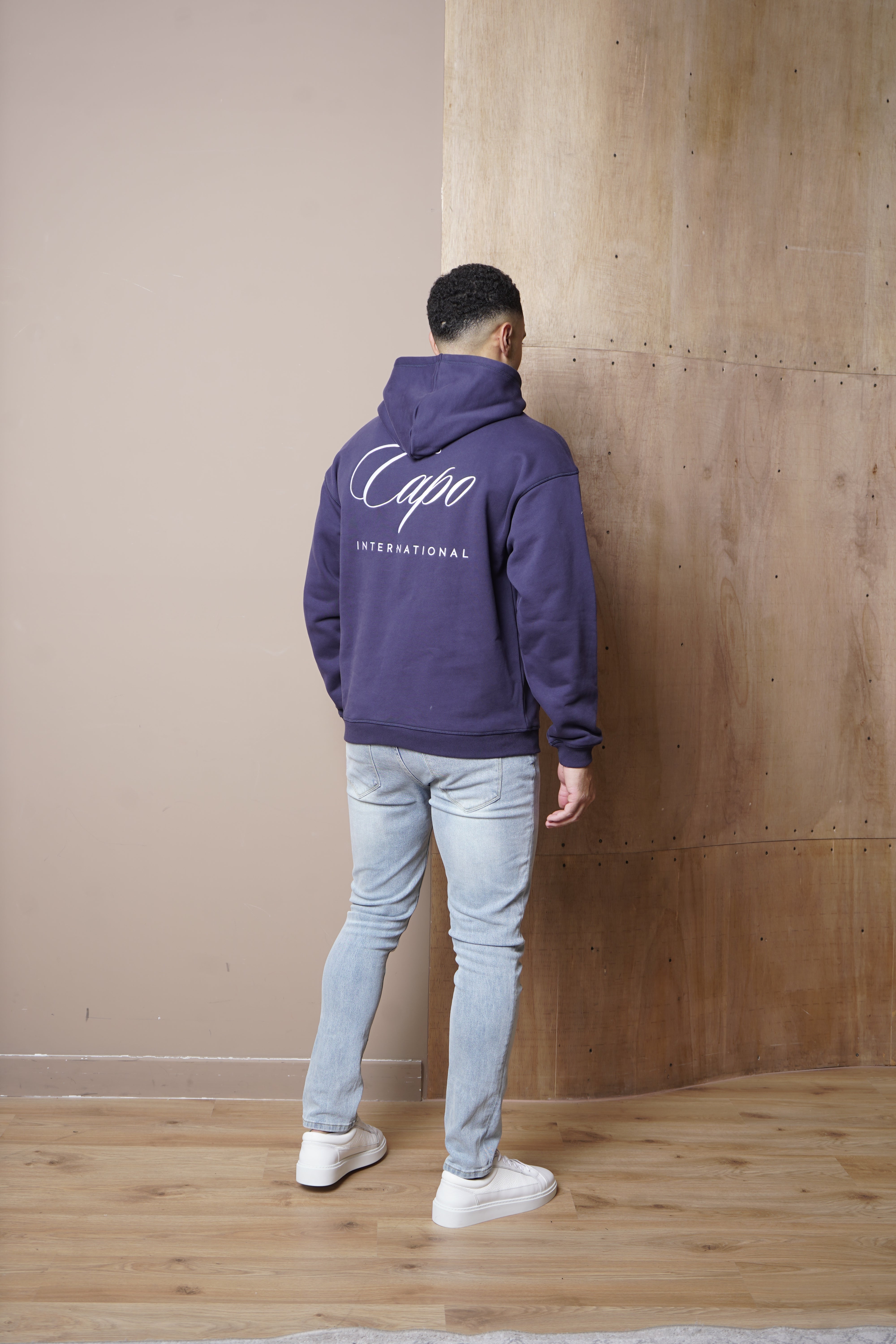 CAPO International Navy Hoodie