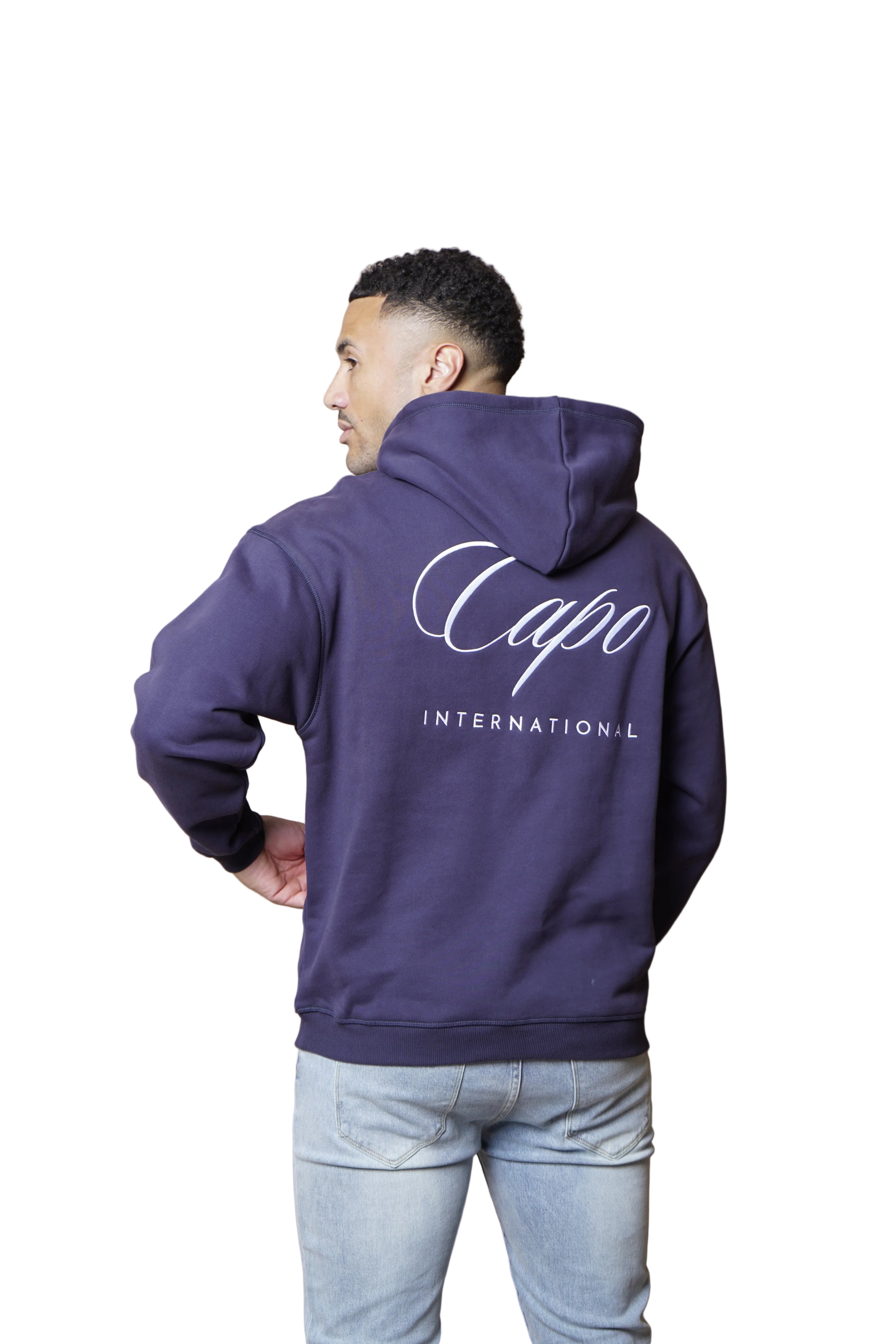 CAPO International Navy Hoodie