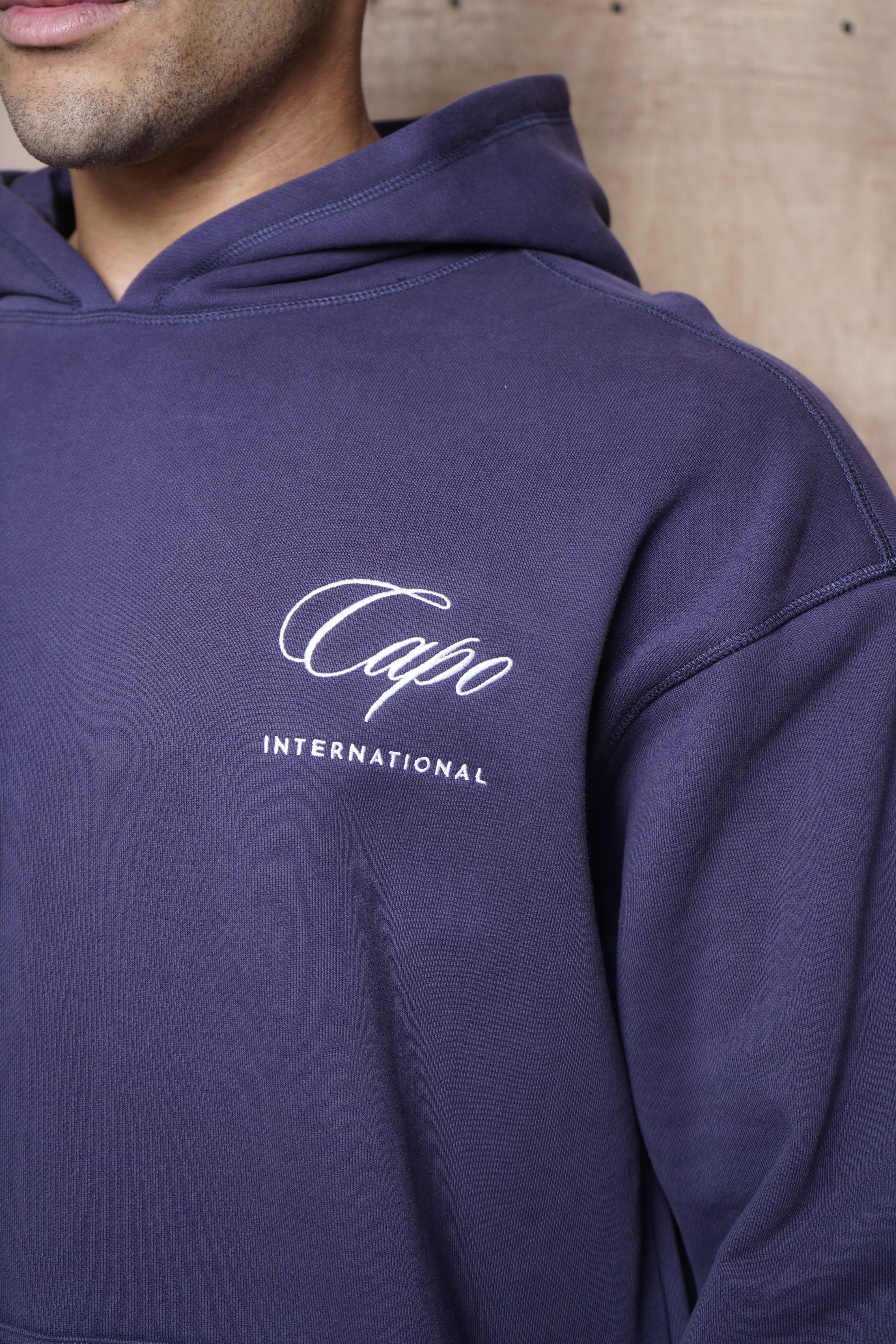 CAPO International Navy Hoodie