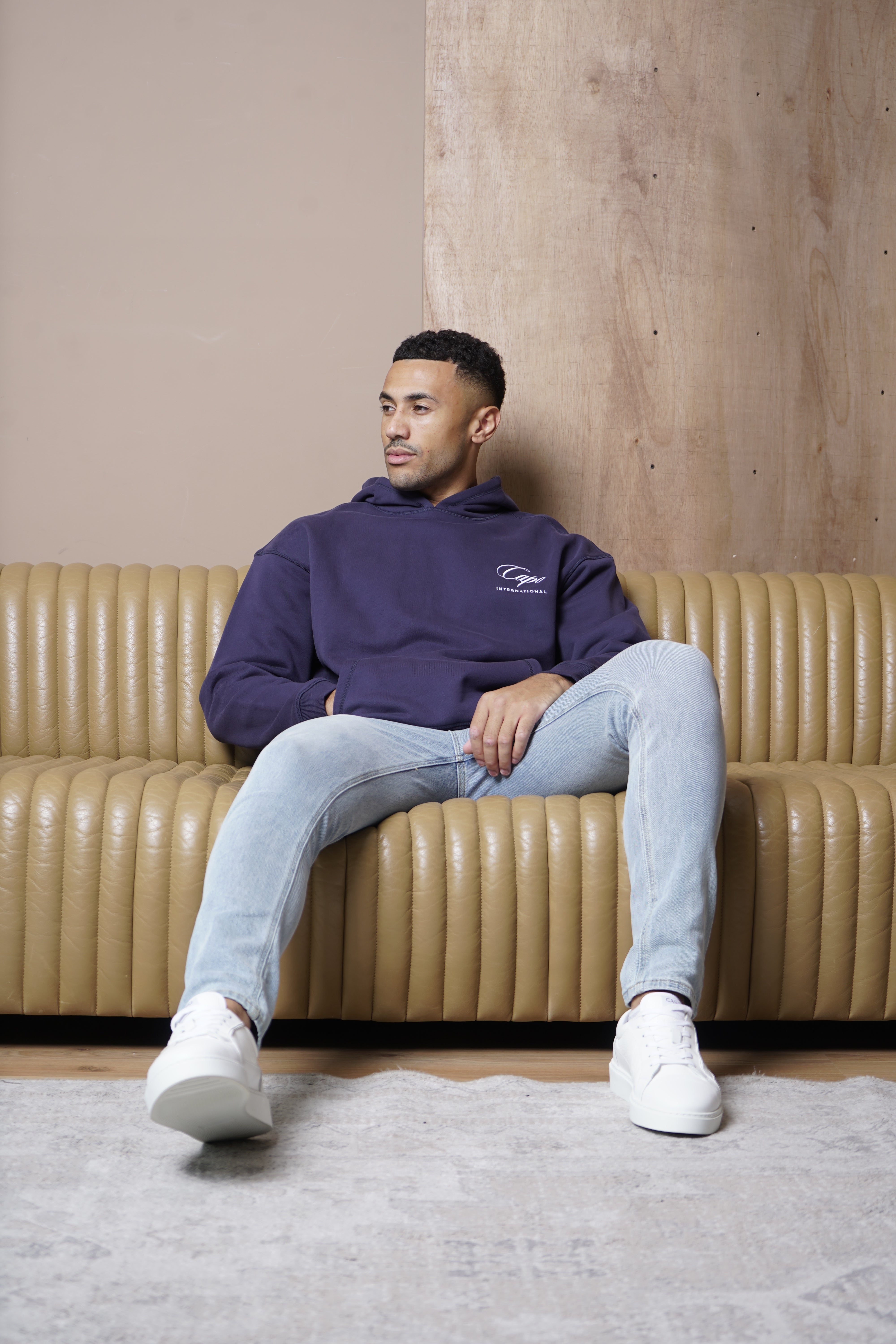 CAPO International Navy Hoodie