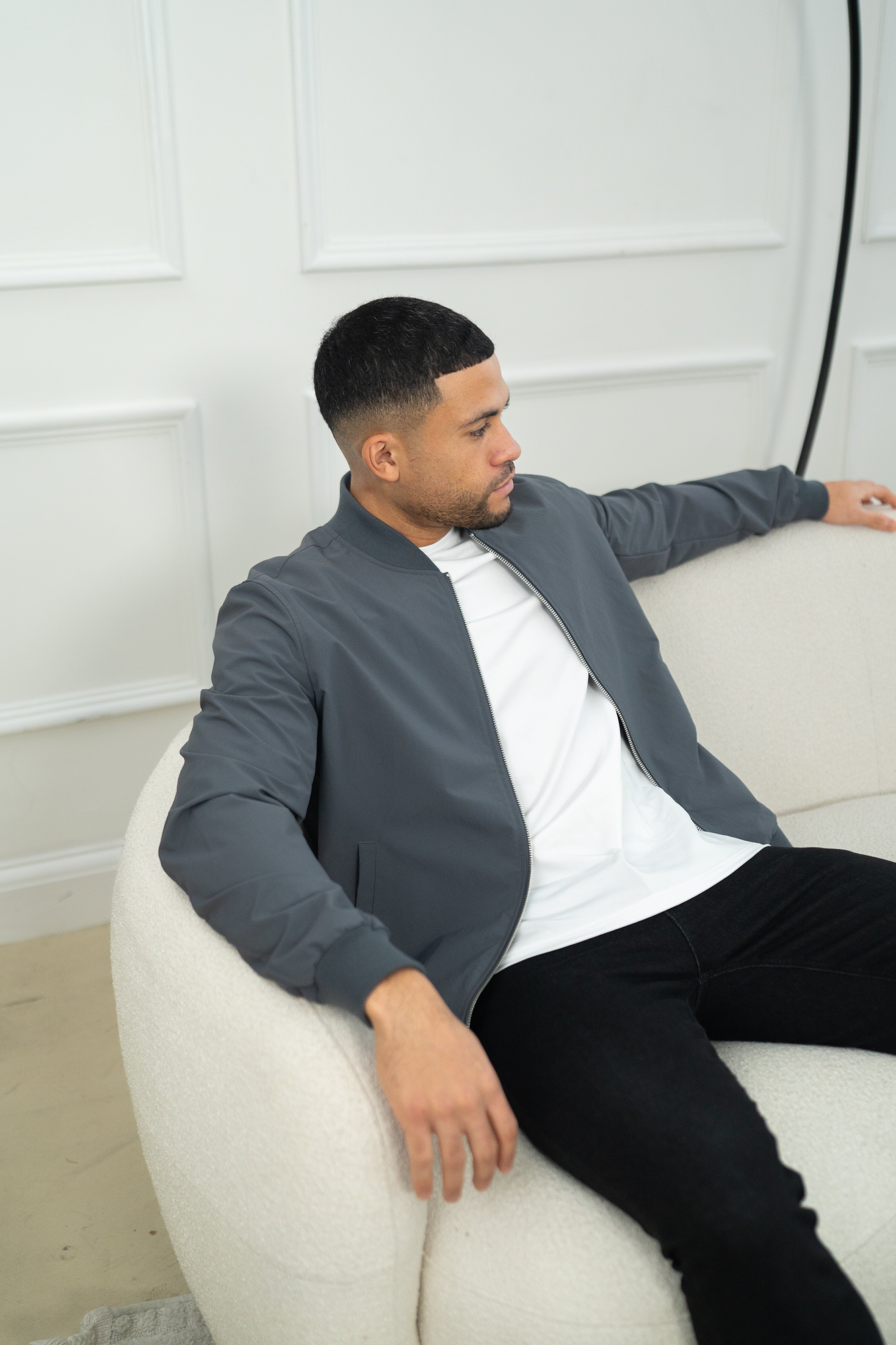 CAPO Bomber Jacket Charcoal Jacket