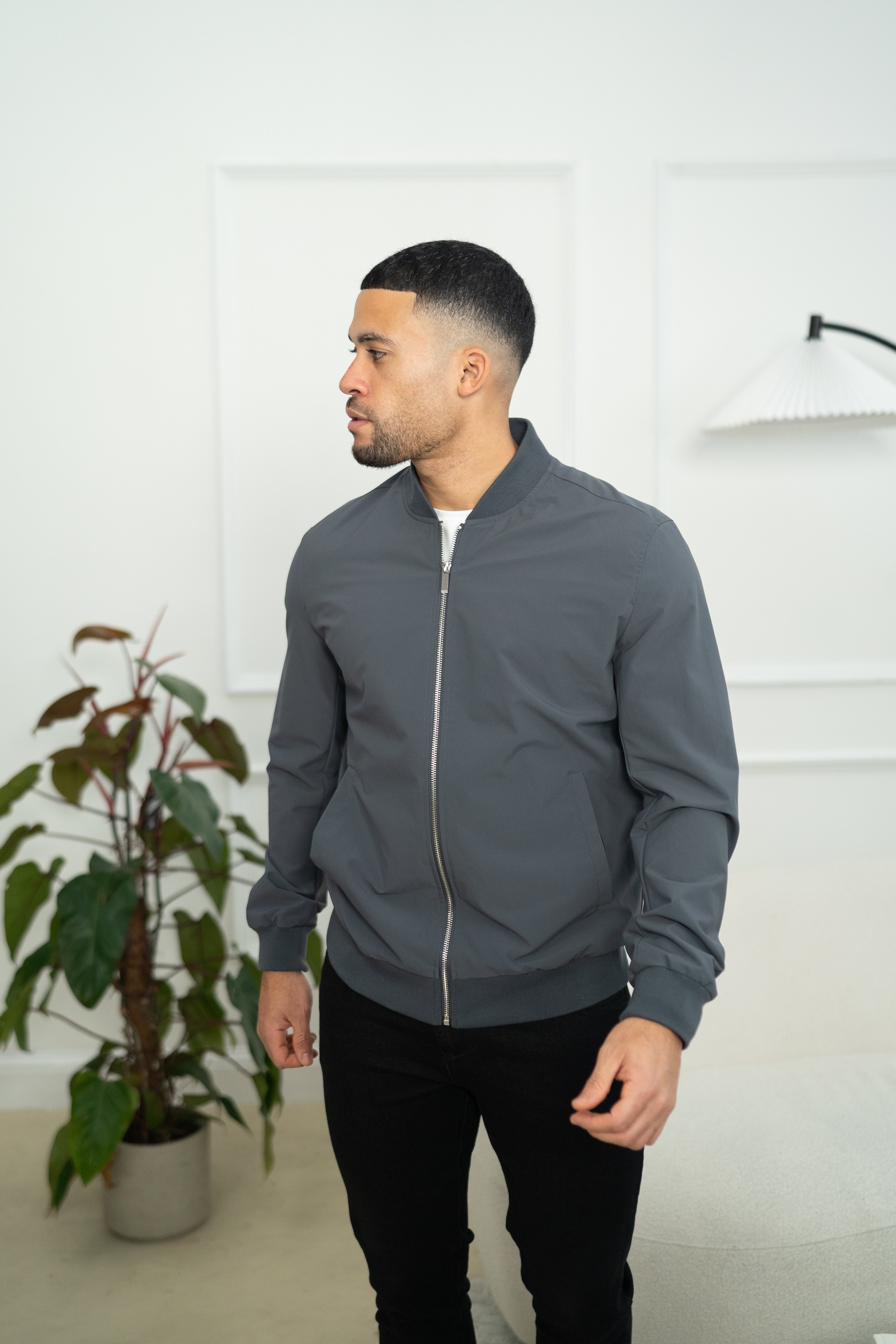 CAPO Bomber Jacket Charcoal Jacket