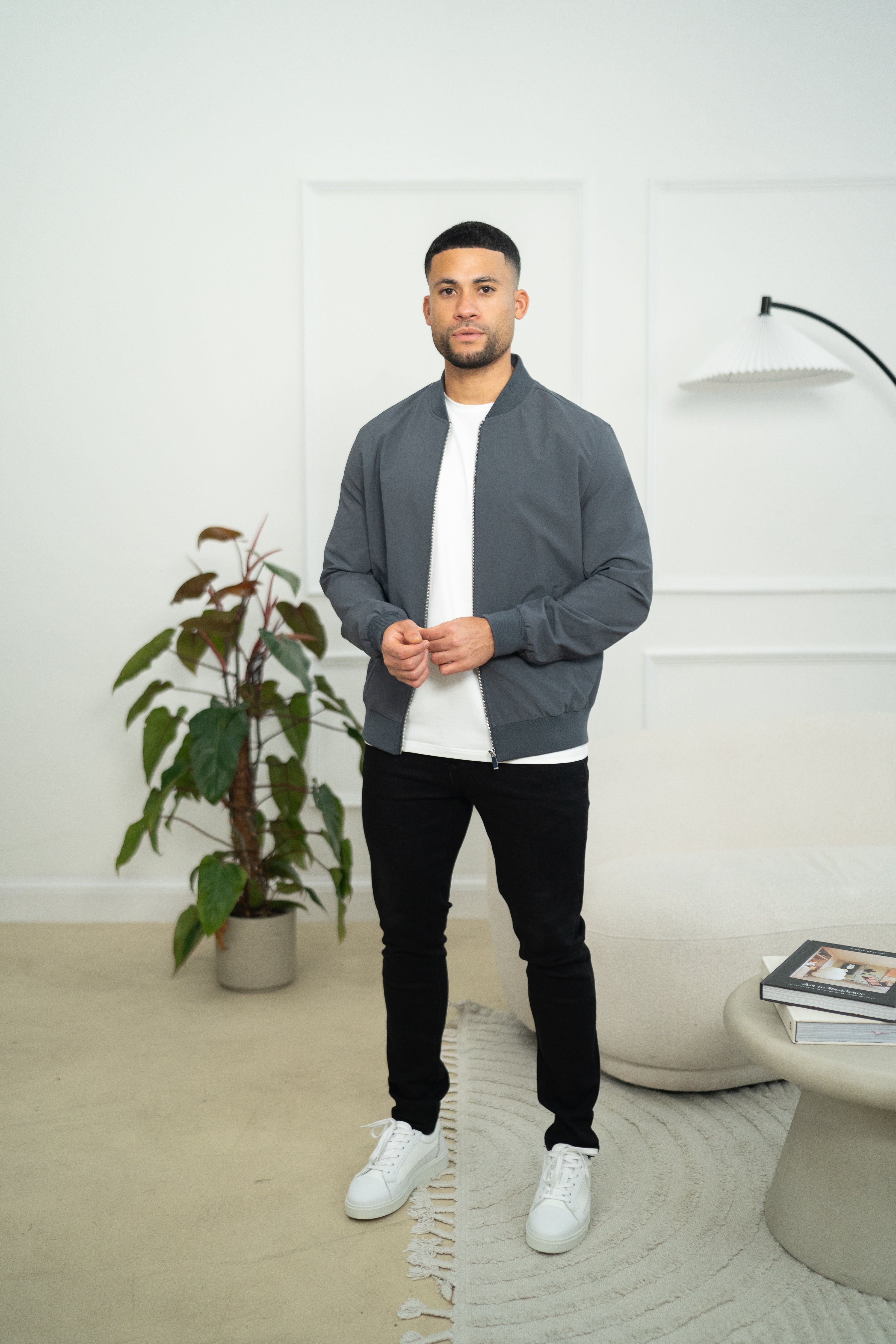 CAPO Bomber Jacket Charcoal Jacket