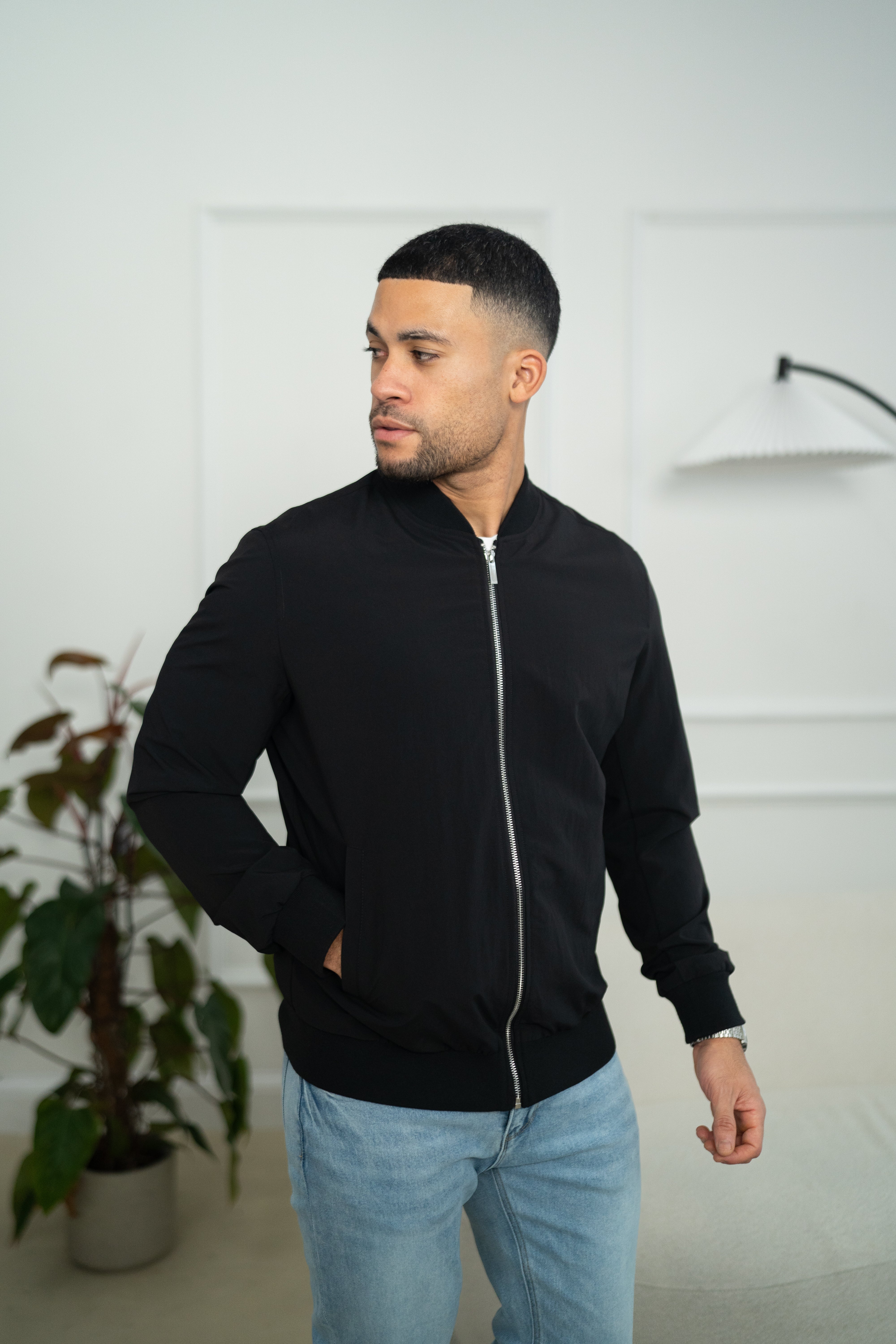 CAPO Bomber Black Jacket