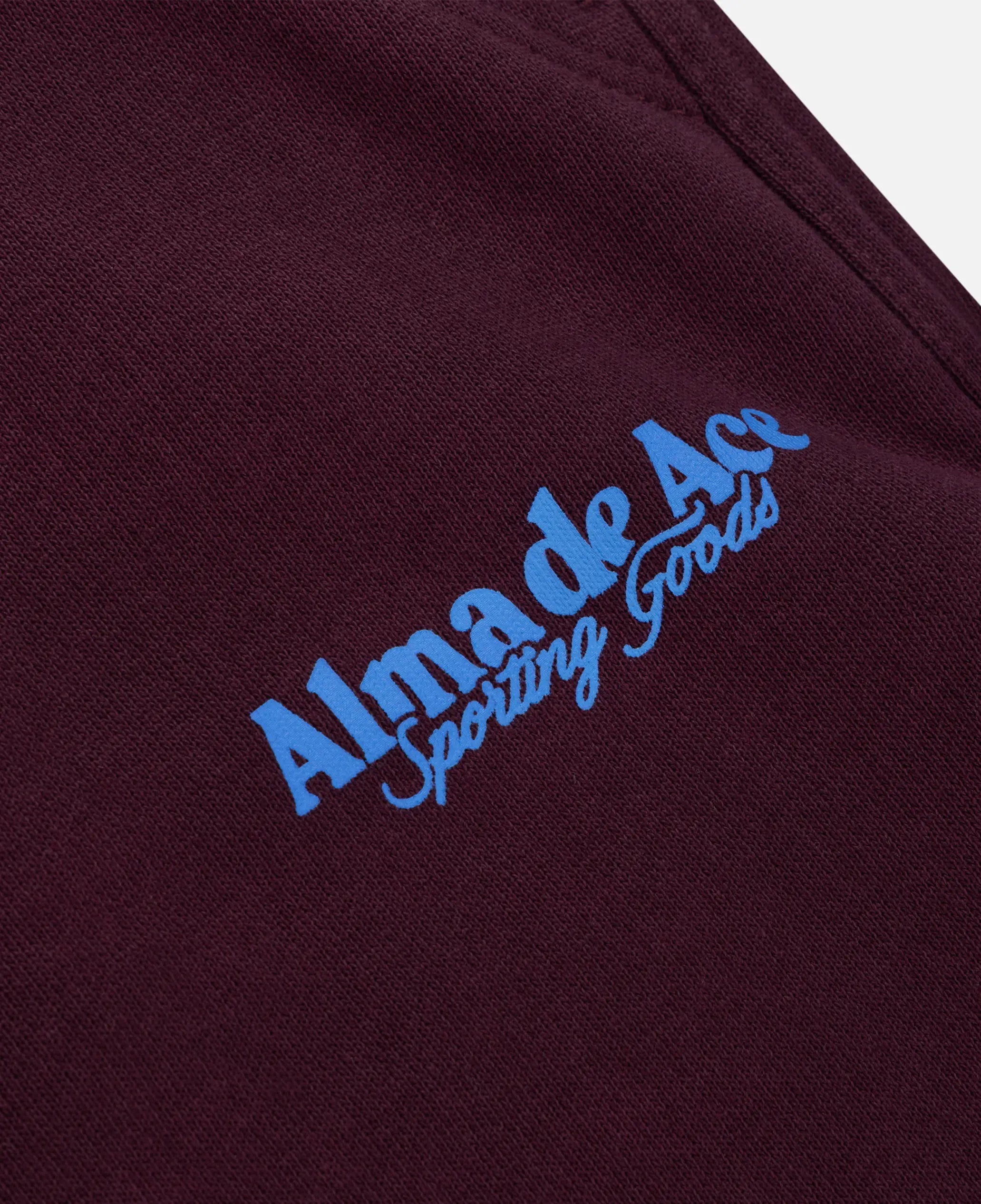 Alma De Ace Sporting Goods Burgundy Sweatpants