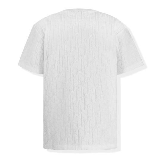 Dior Oblique Towelling White T Shirt