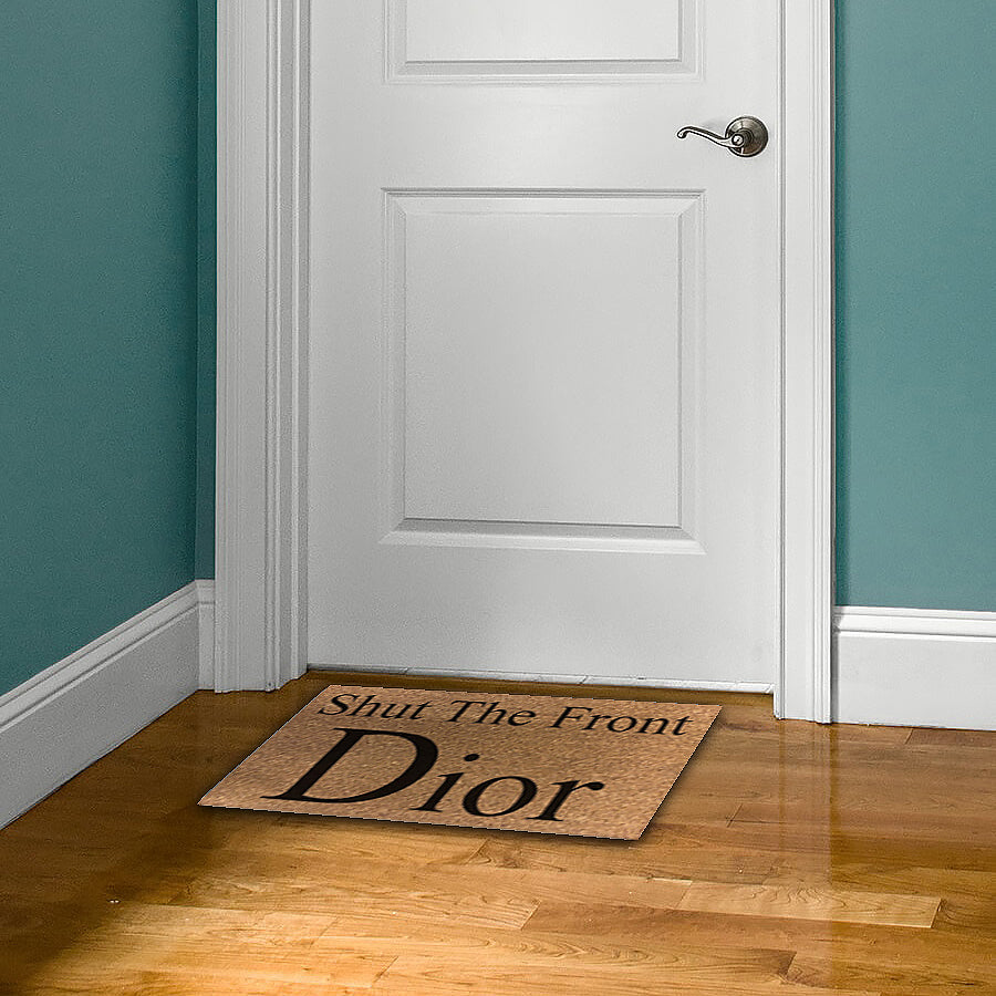 Inside on View of Image of Dior Shut The Front Dior Doormat 70x40cm