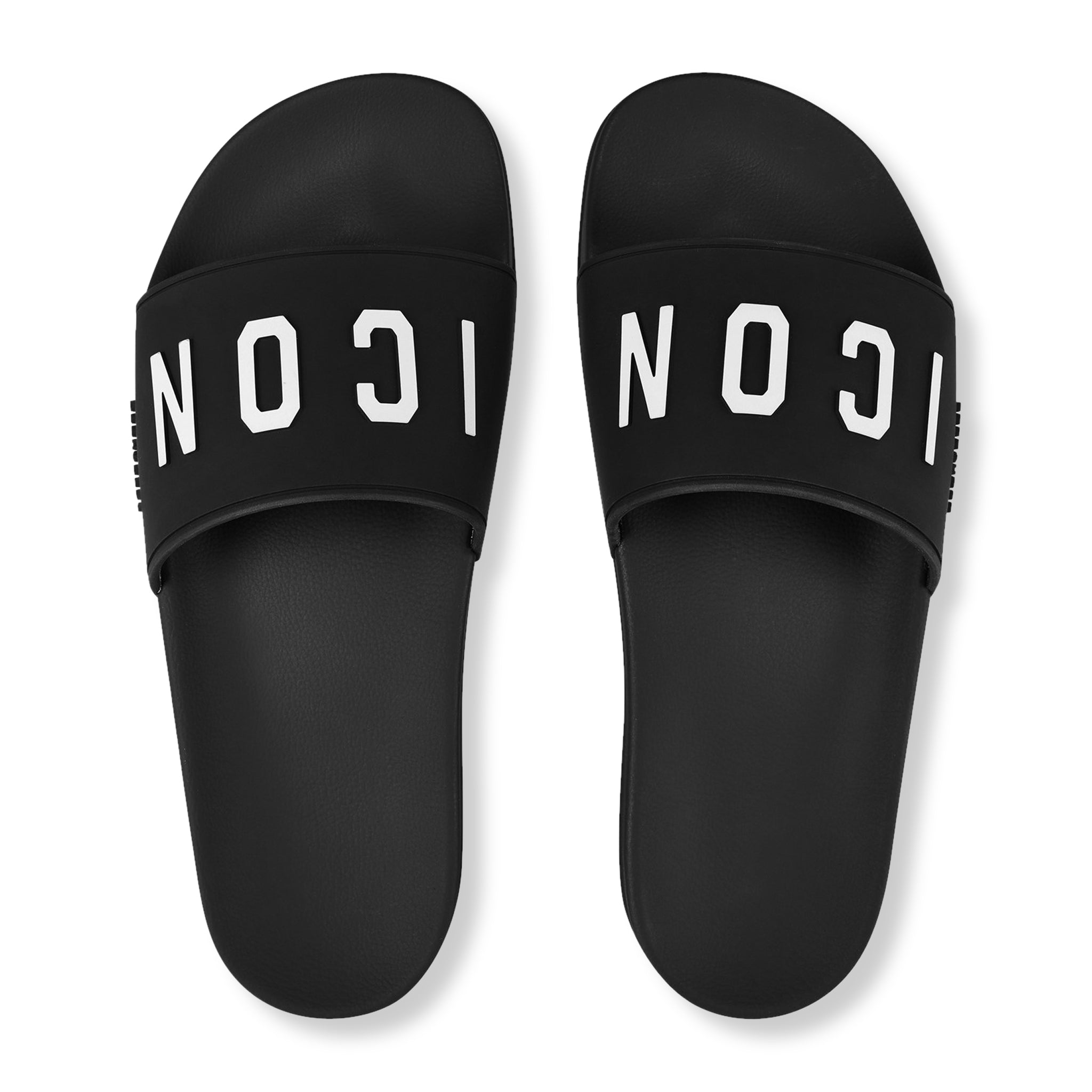 Top view of Dsquared2 Icon Pool Slides