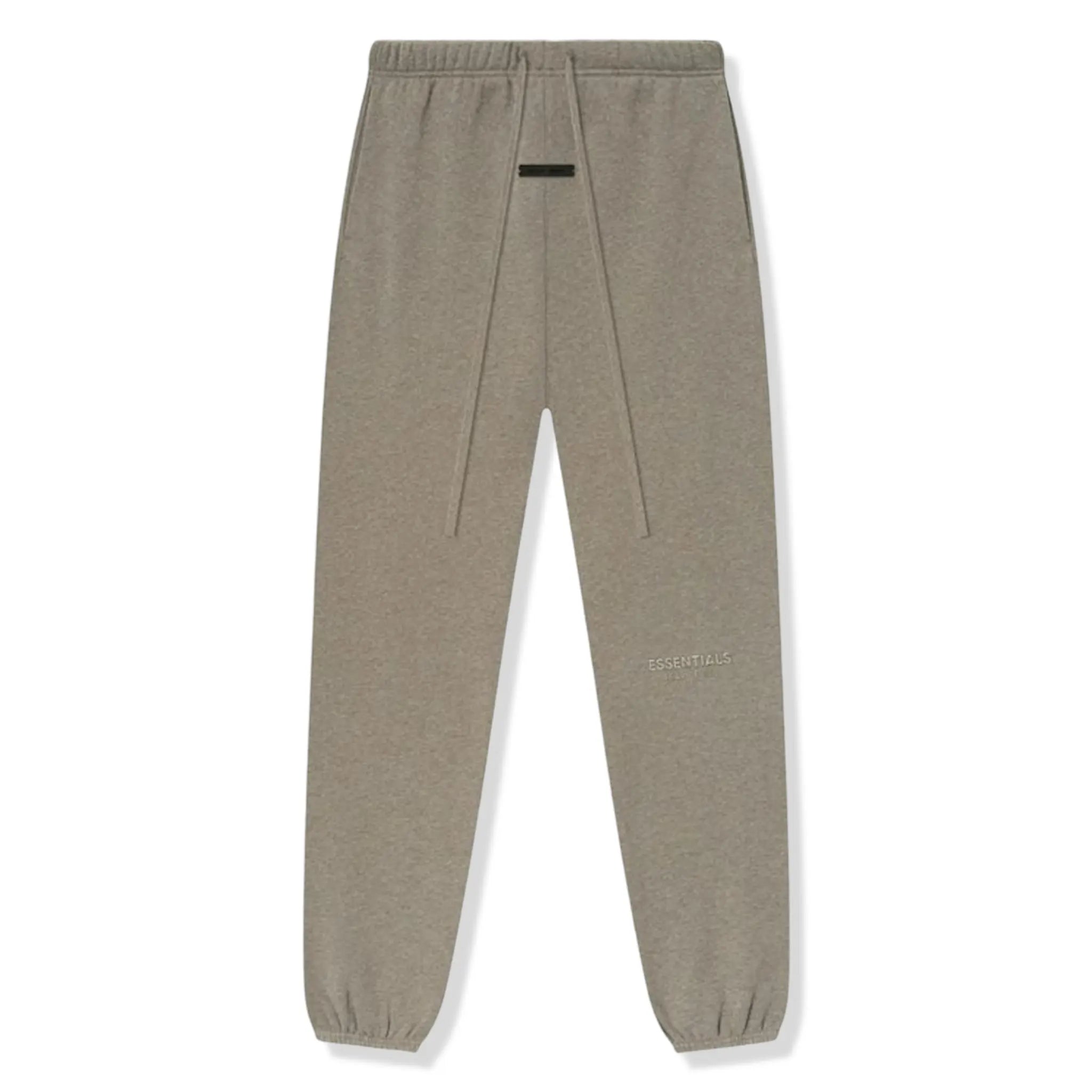 Front View if Fear Of God Essentials Vintage Fleece Homestead Heather Sweatpants (FW25)