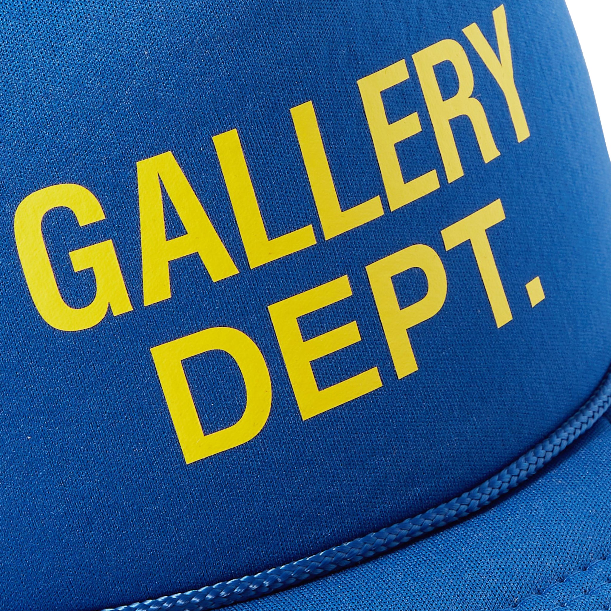 Logo of Gallery Dept. Logo Blue Trucker Cap TC-9152