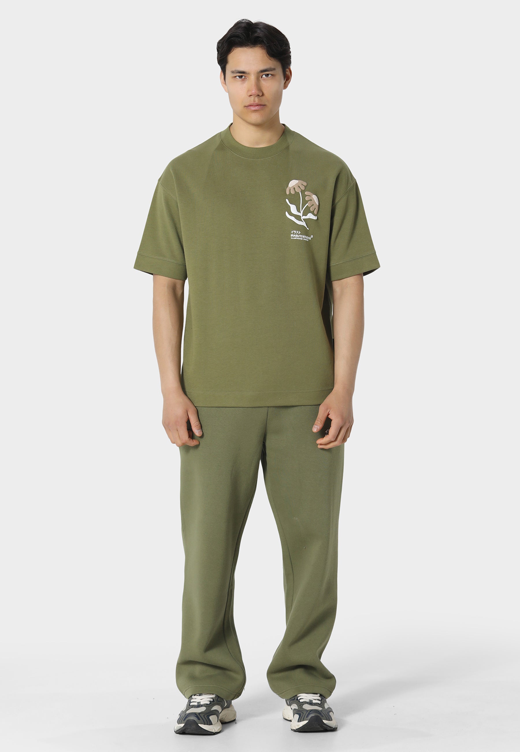 Irasuto Studios Hayate Khaki T-Shirt