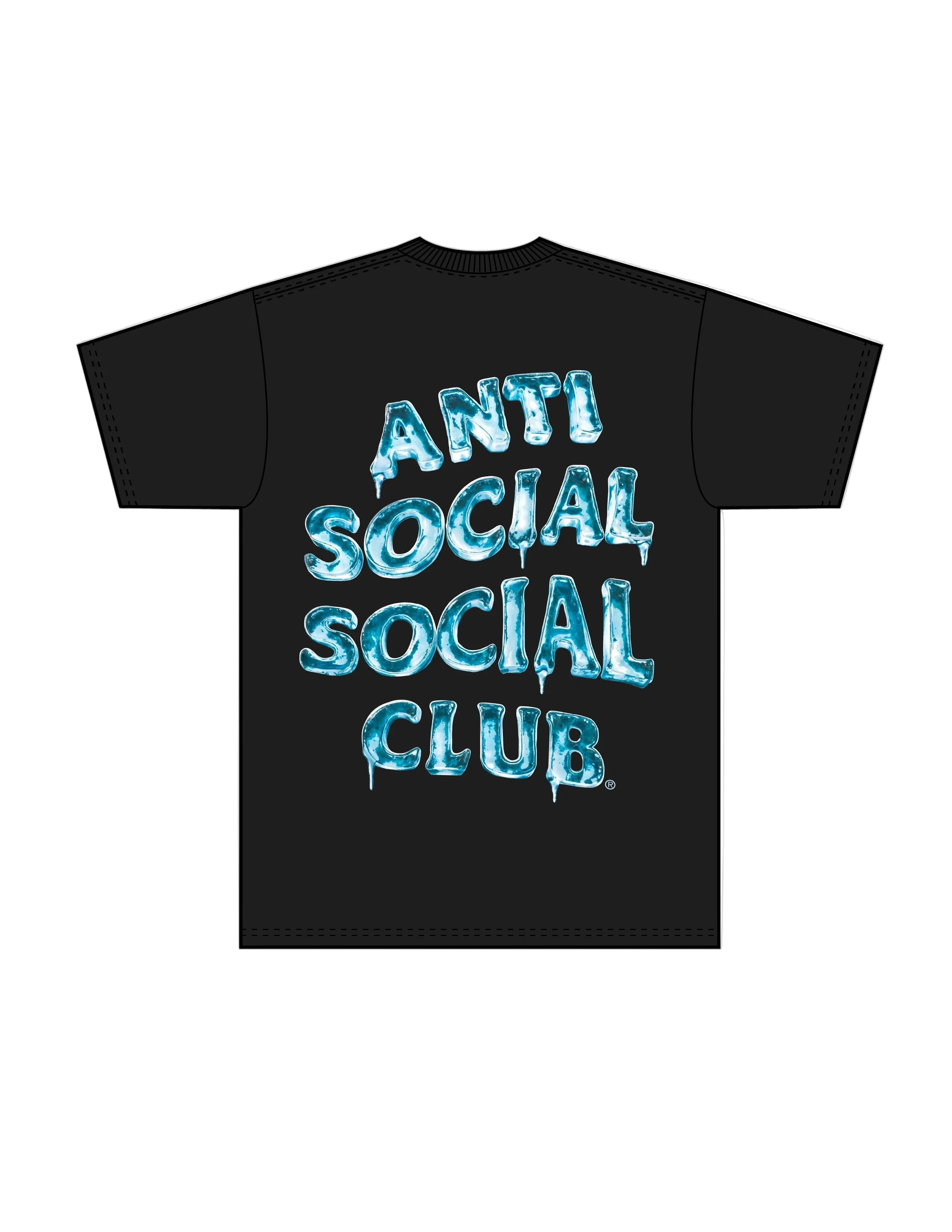 Anti Social Social Club Icy Mind Games Black T-Shirt