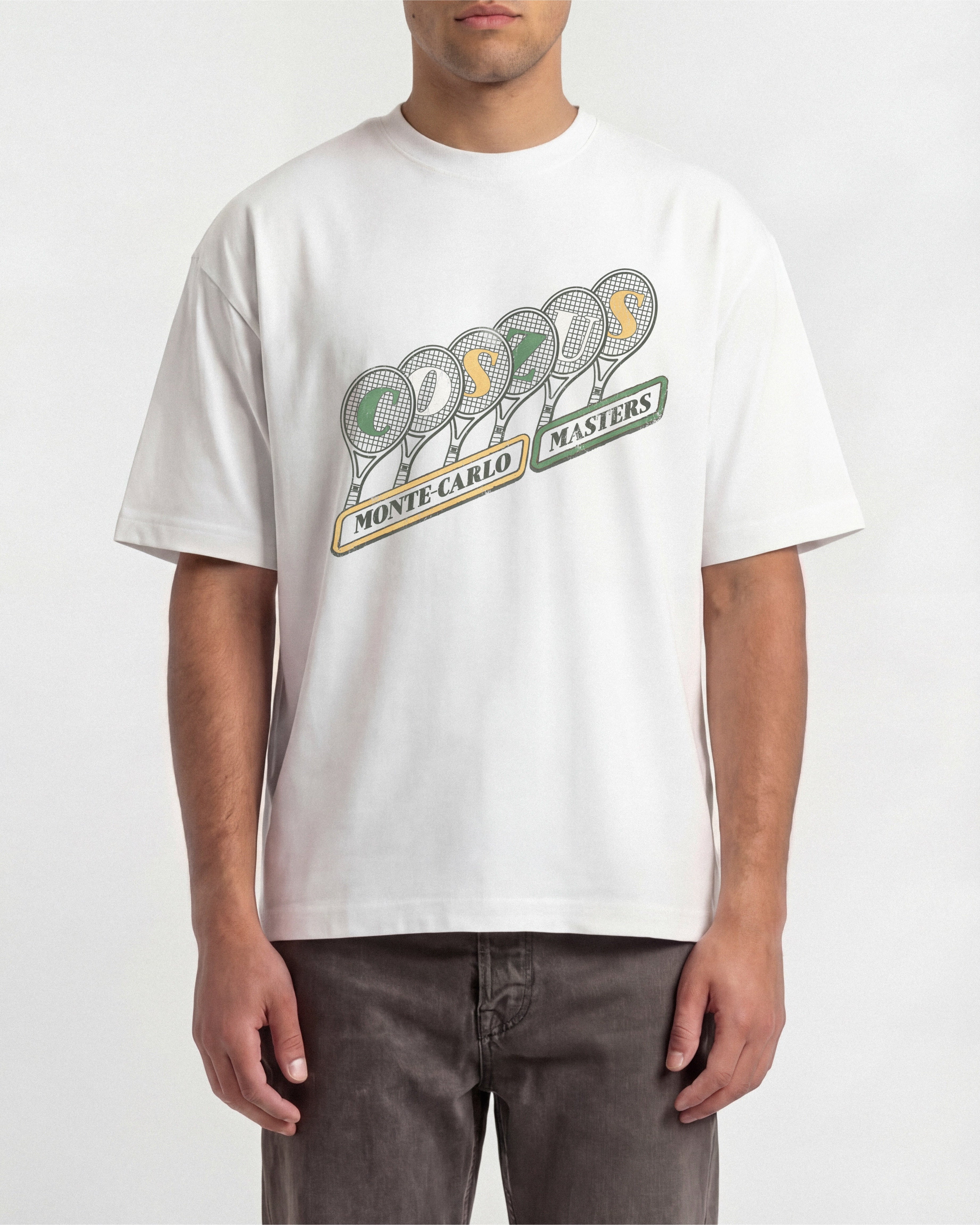 Coszus Performance White Tennis T-Shirt