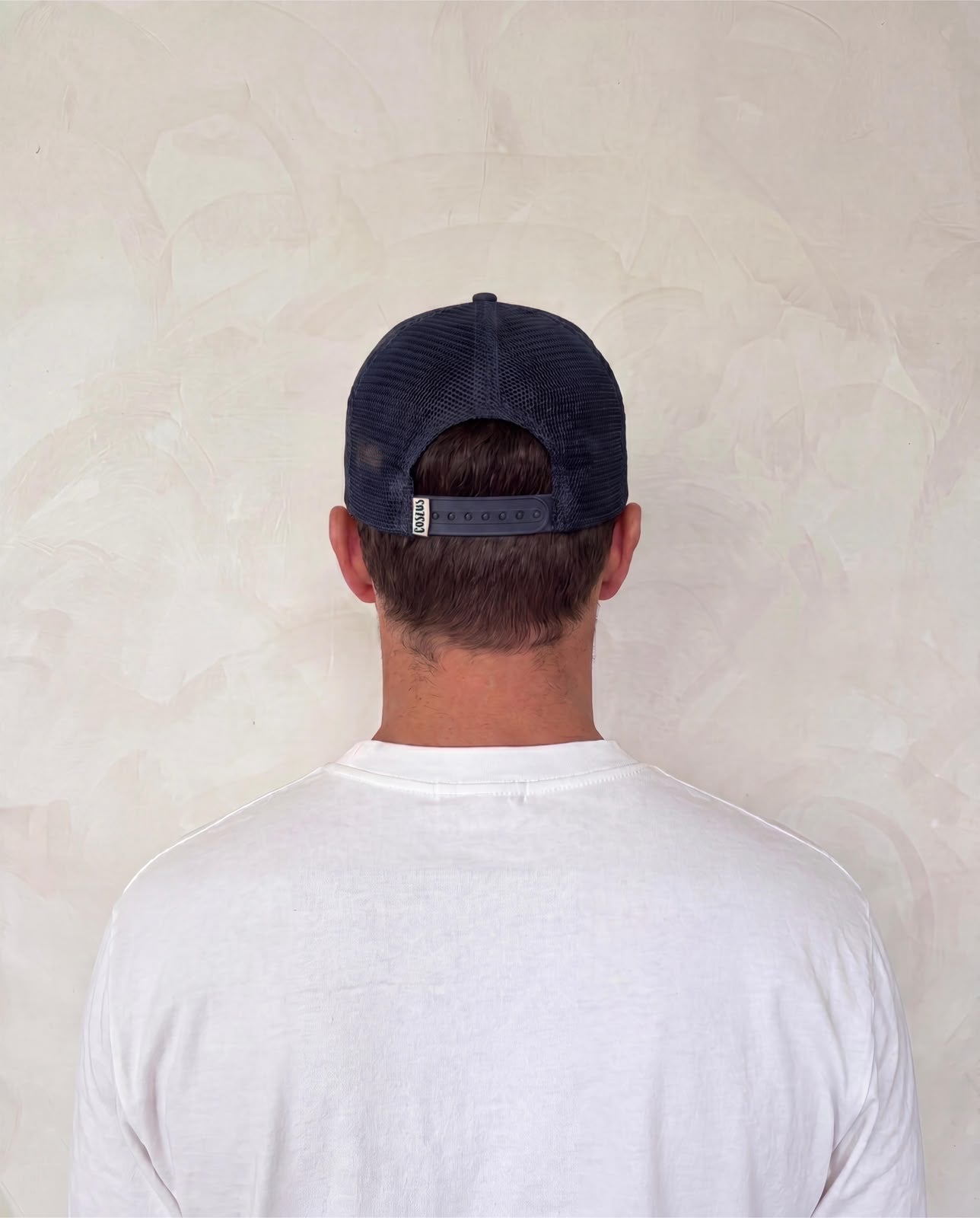 Coszus Hotel Trucker Black Trucker Cap