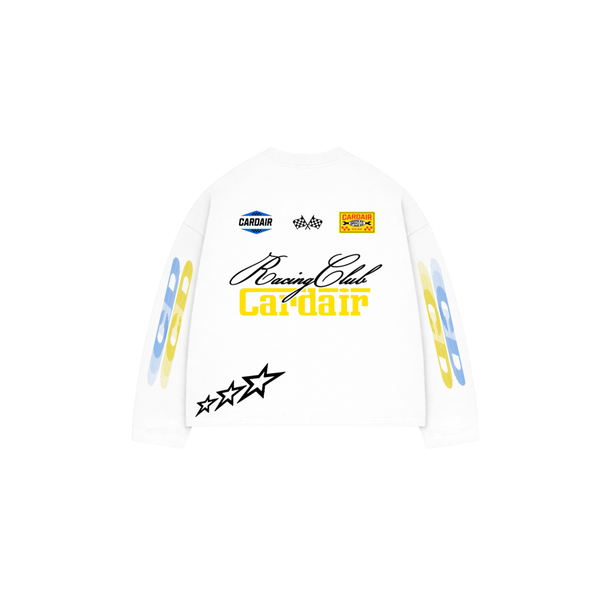 Cardair Racing Club L/S White T-Shirt