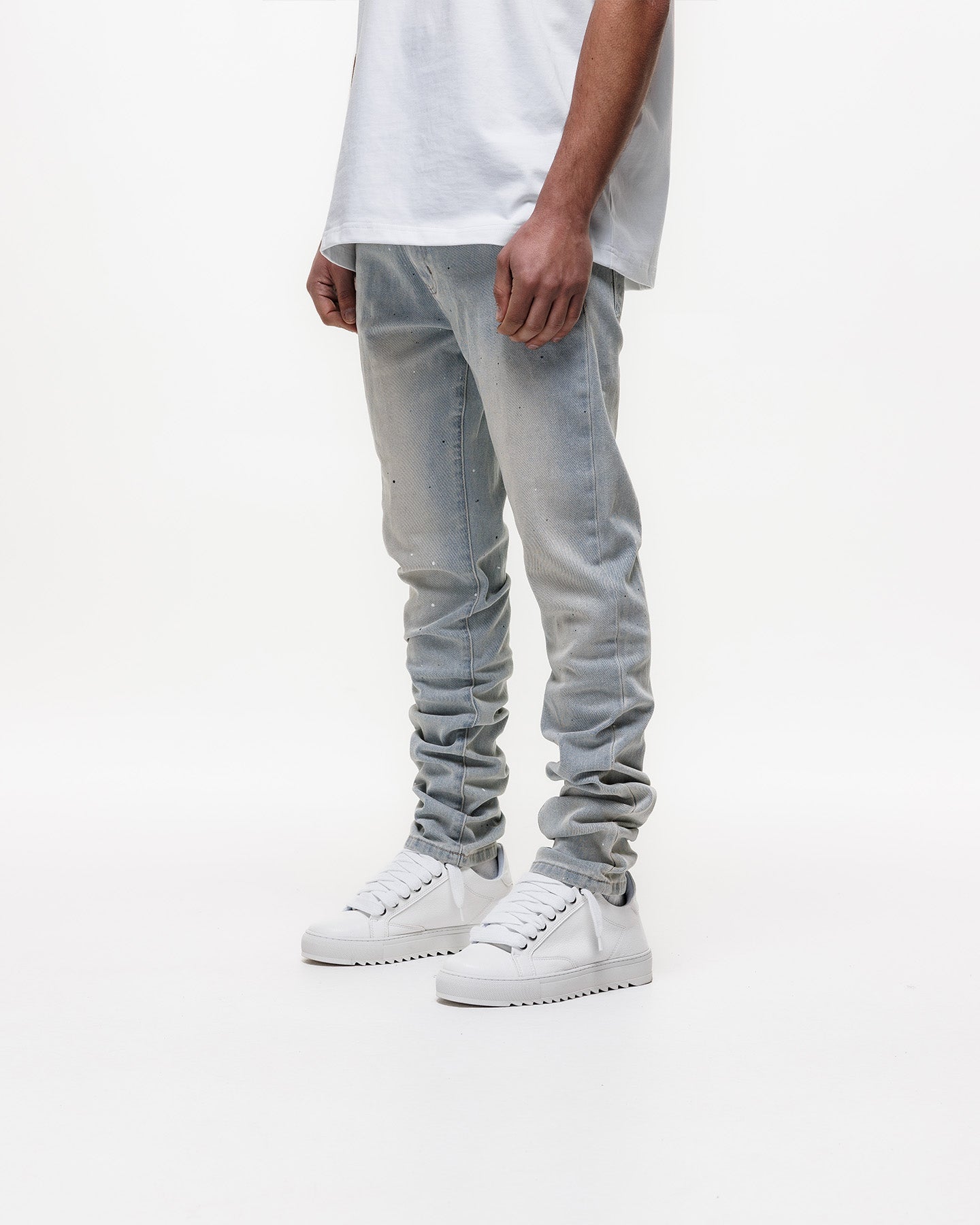 MAGIRI Painted Slim Blue Jeans