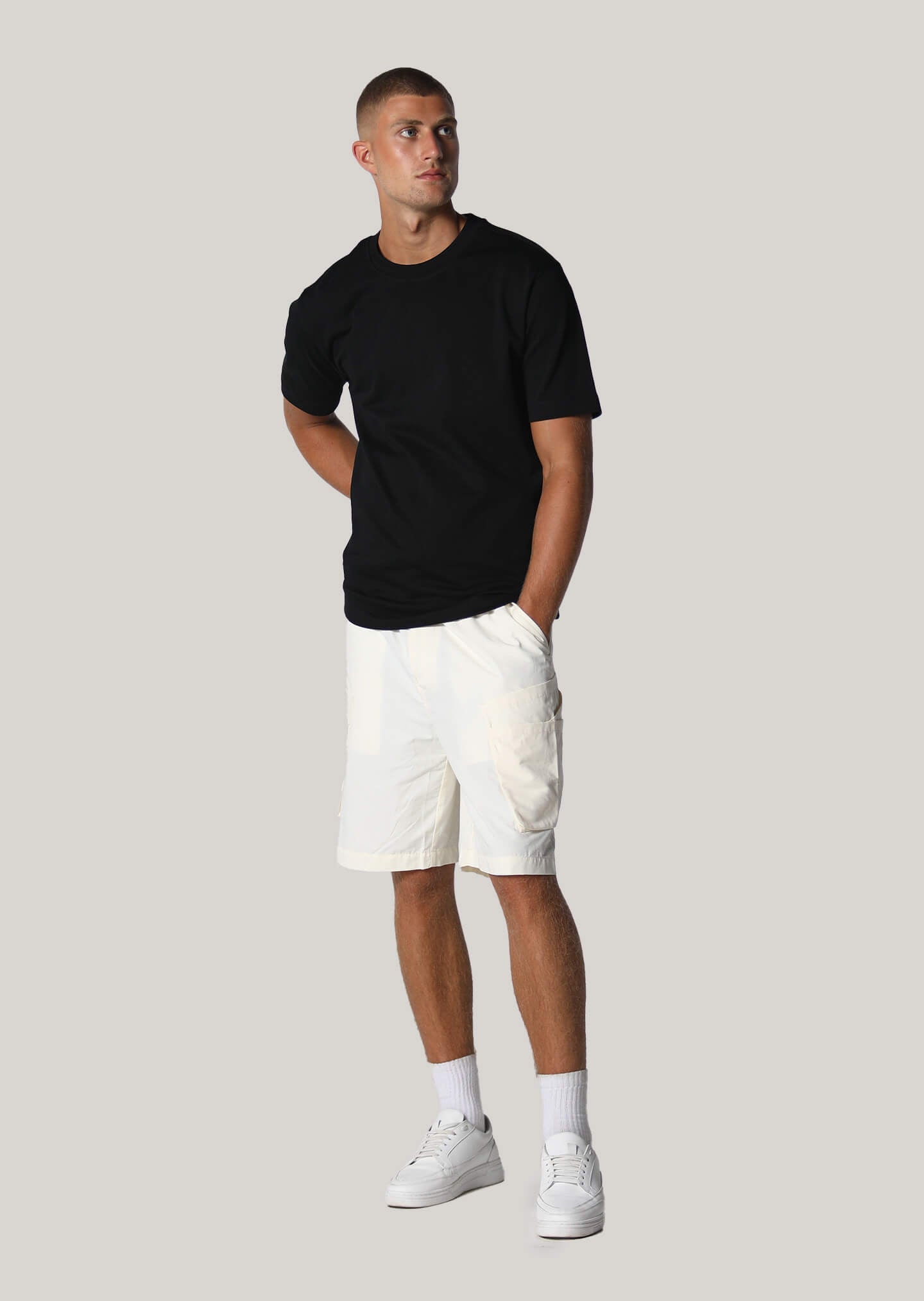 Sedley Kendal Bone Black T-Shirt