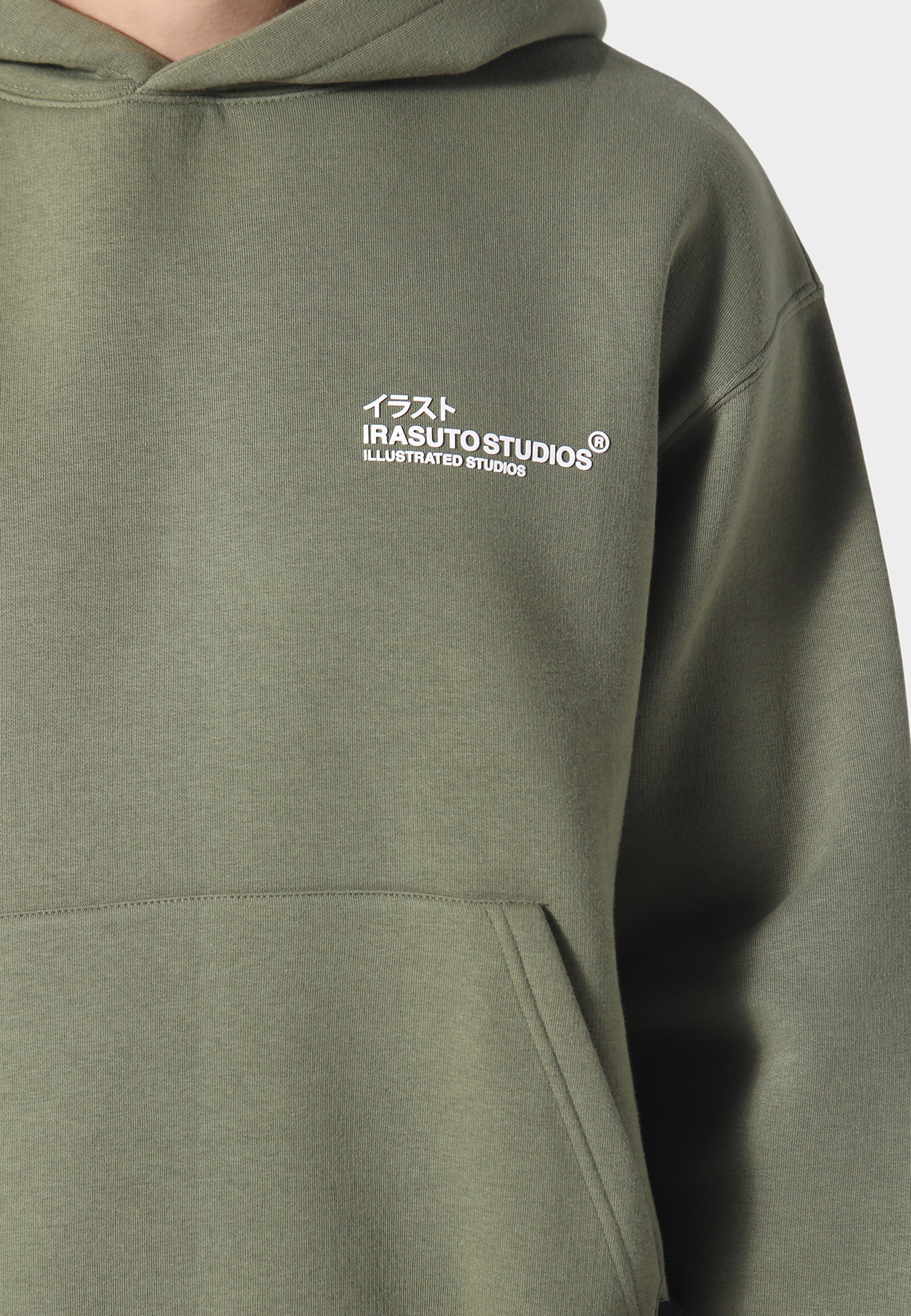 Irasuto Studios Koi Khaki Hoodie
