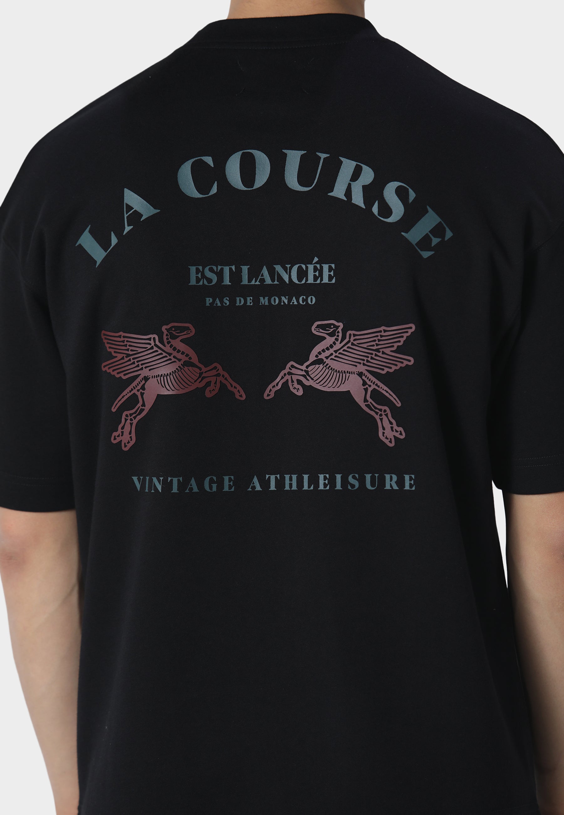 Pas De Monaco La Course Black T-Shirt