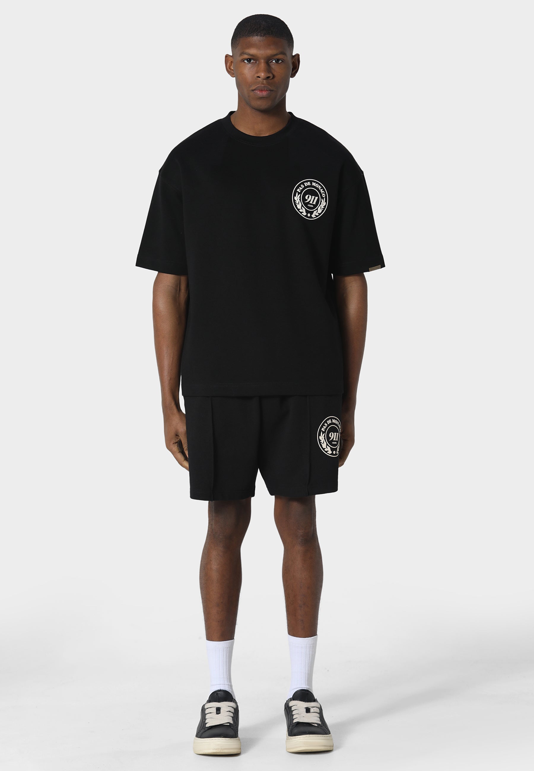 Pas De Monaco Lemans Black Shorts