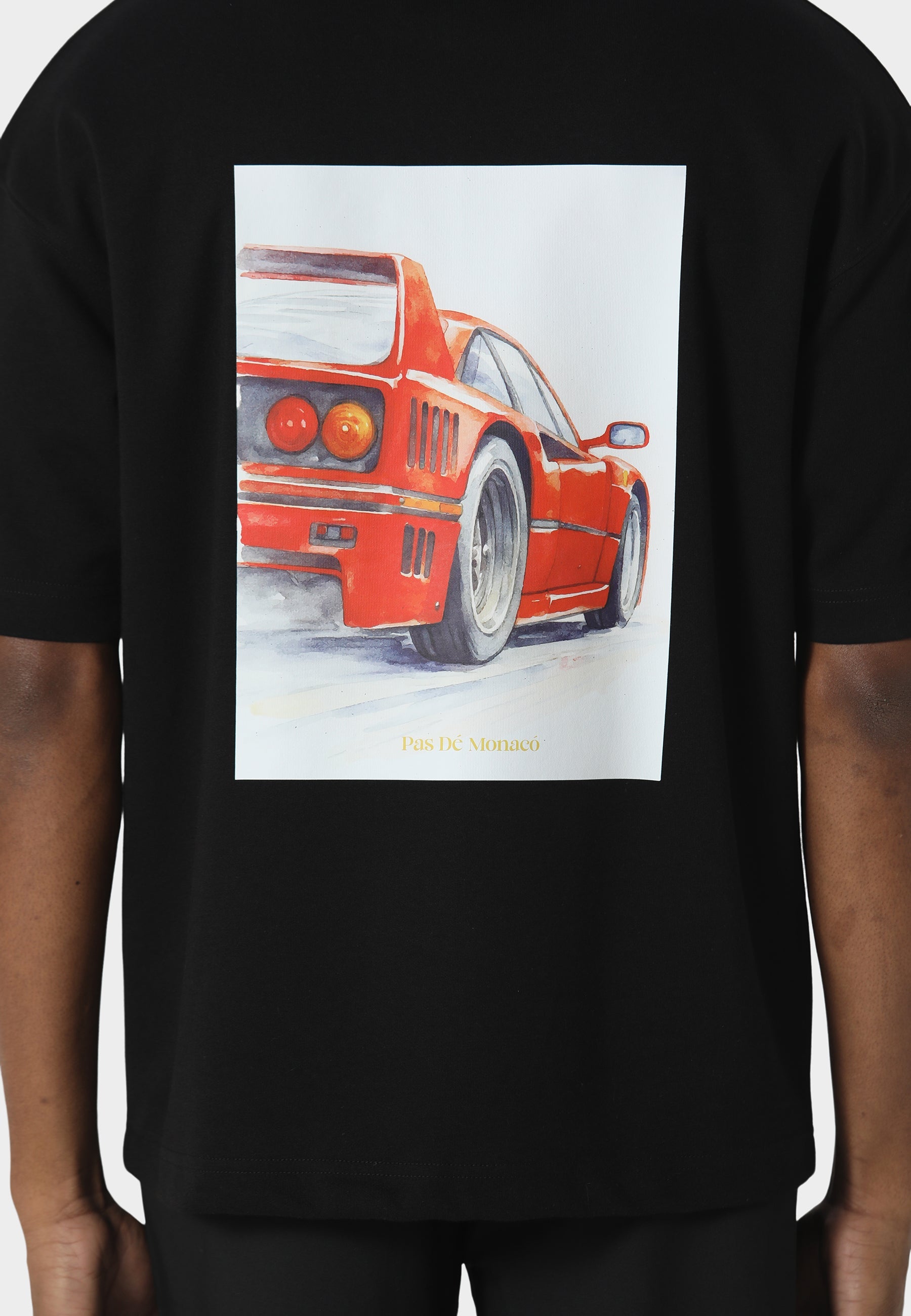 Pas De Monaco Black T-Shirt T-Shirt