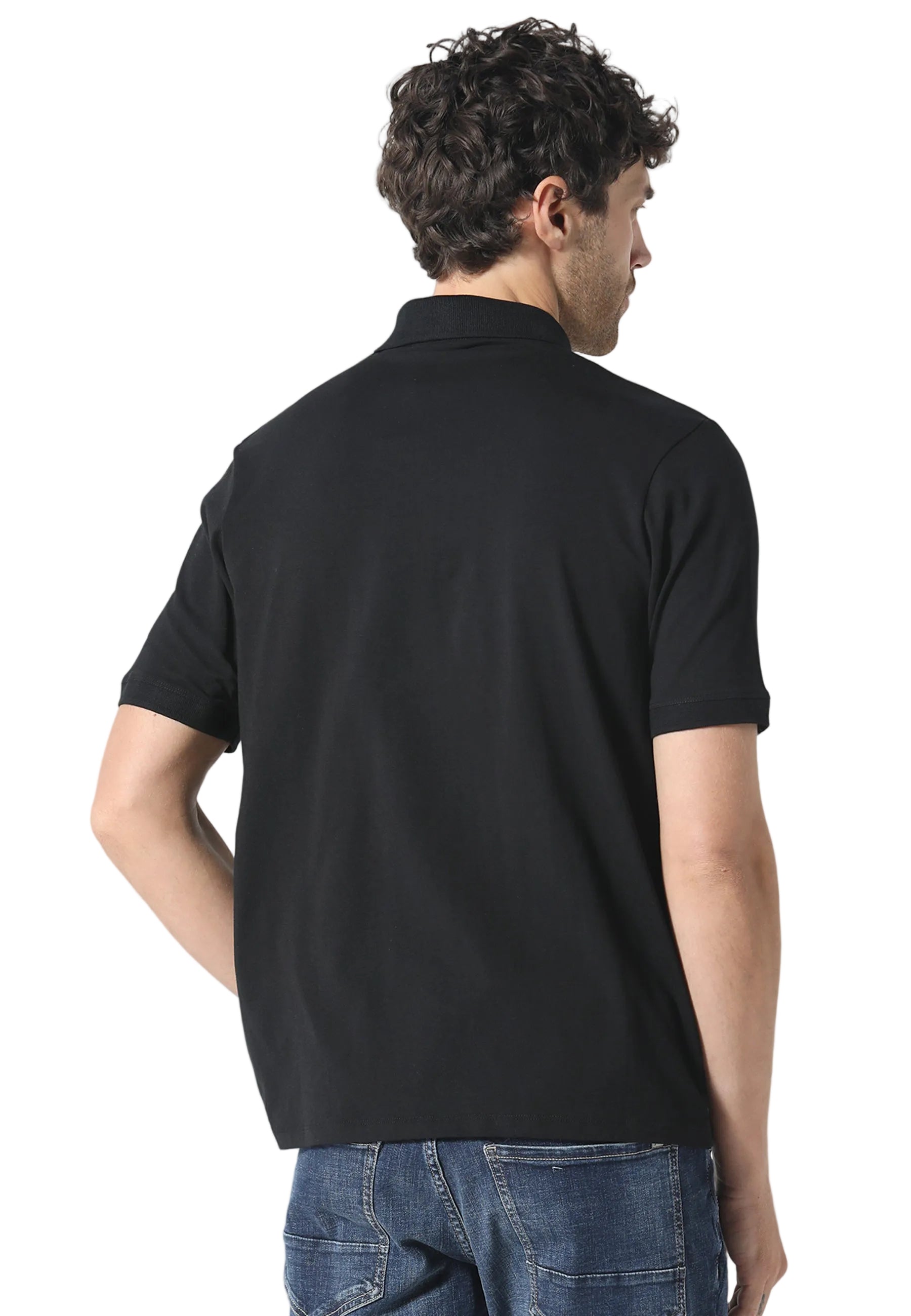 883 Police Neptunes Black Polo Shirt