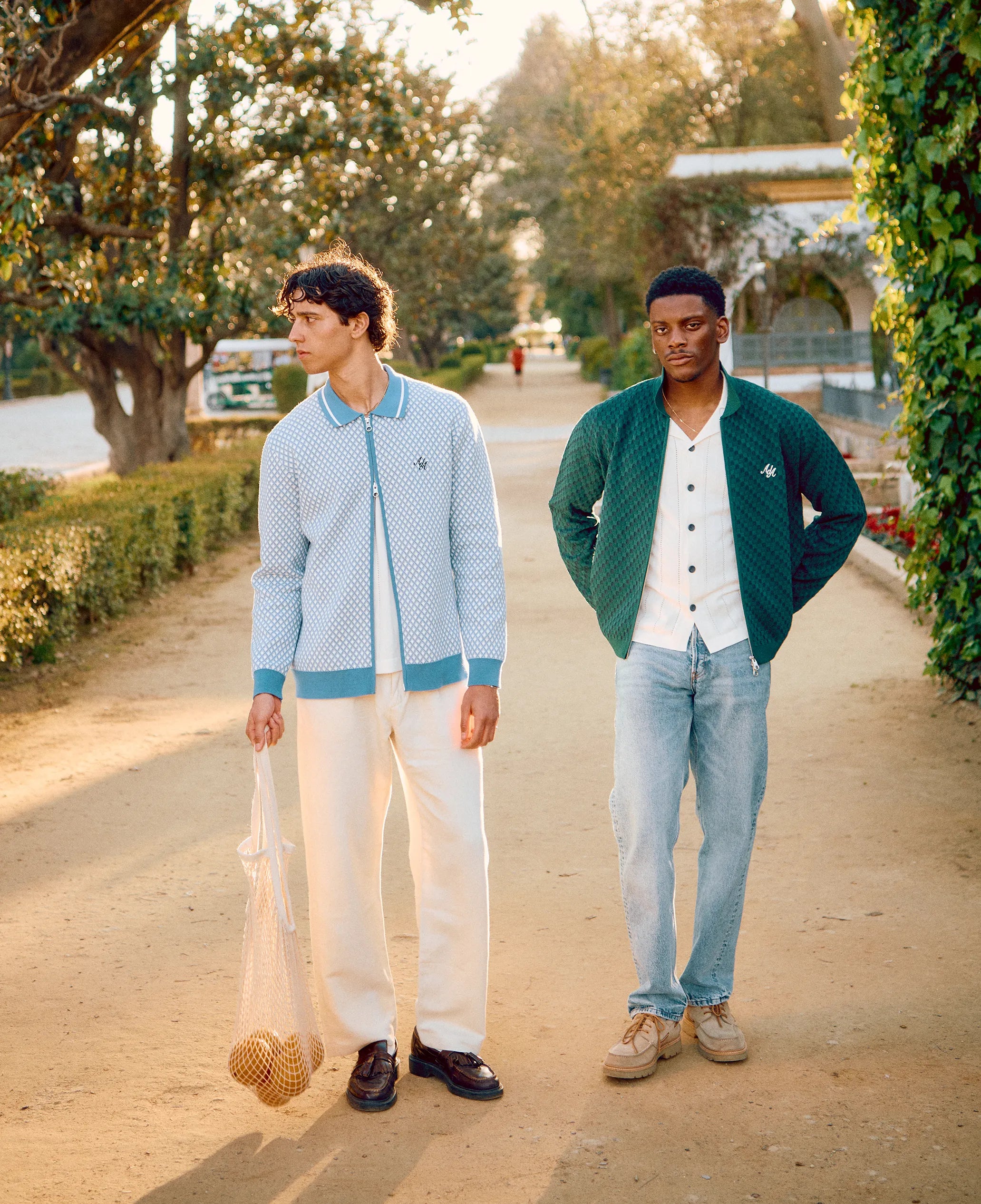 Alma De Ace Nita Knitted Blue Jacket