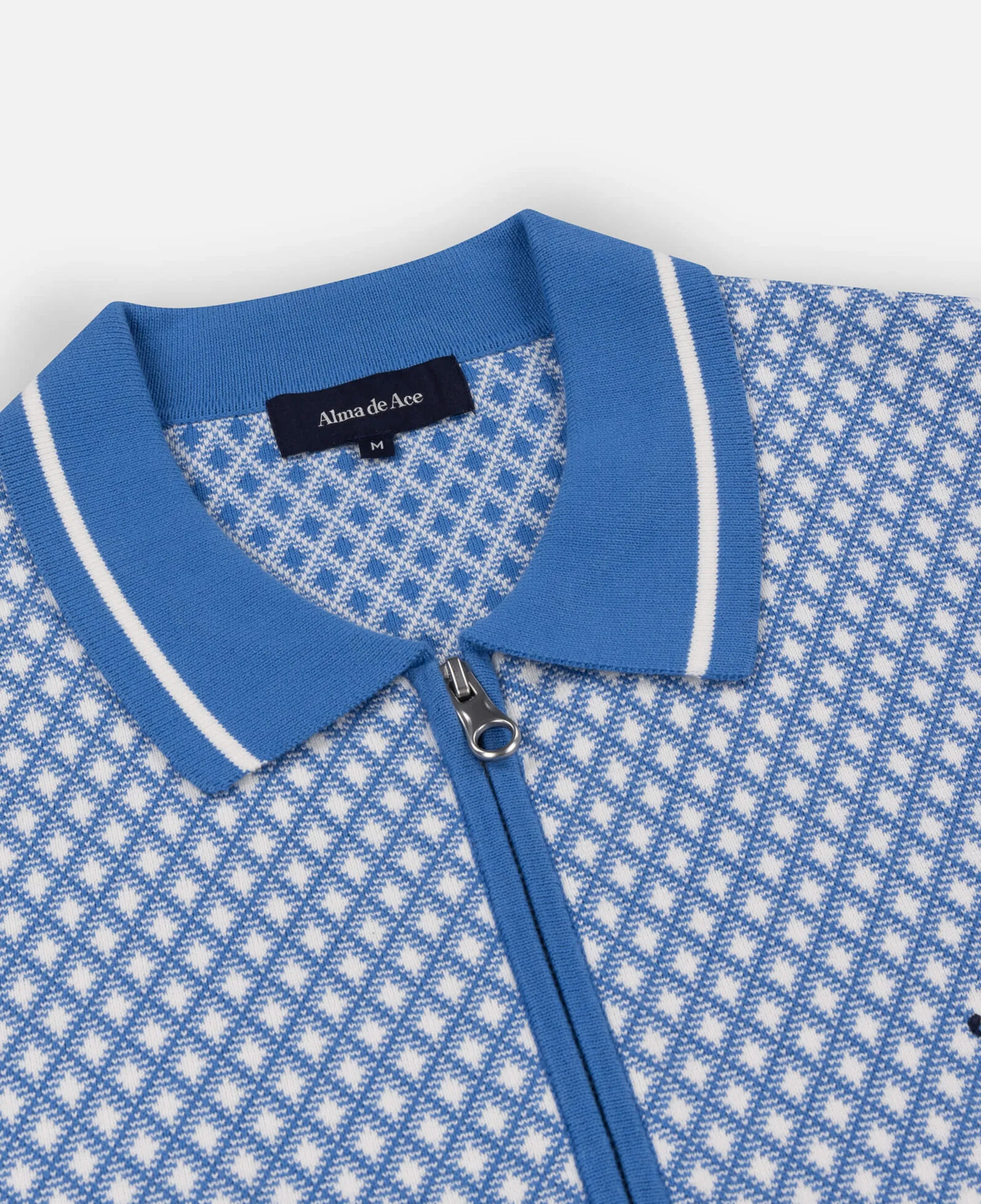 Alma De Ace Nita Knitted Blue Jacket