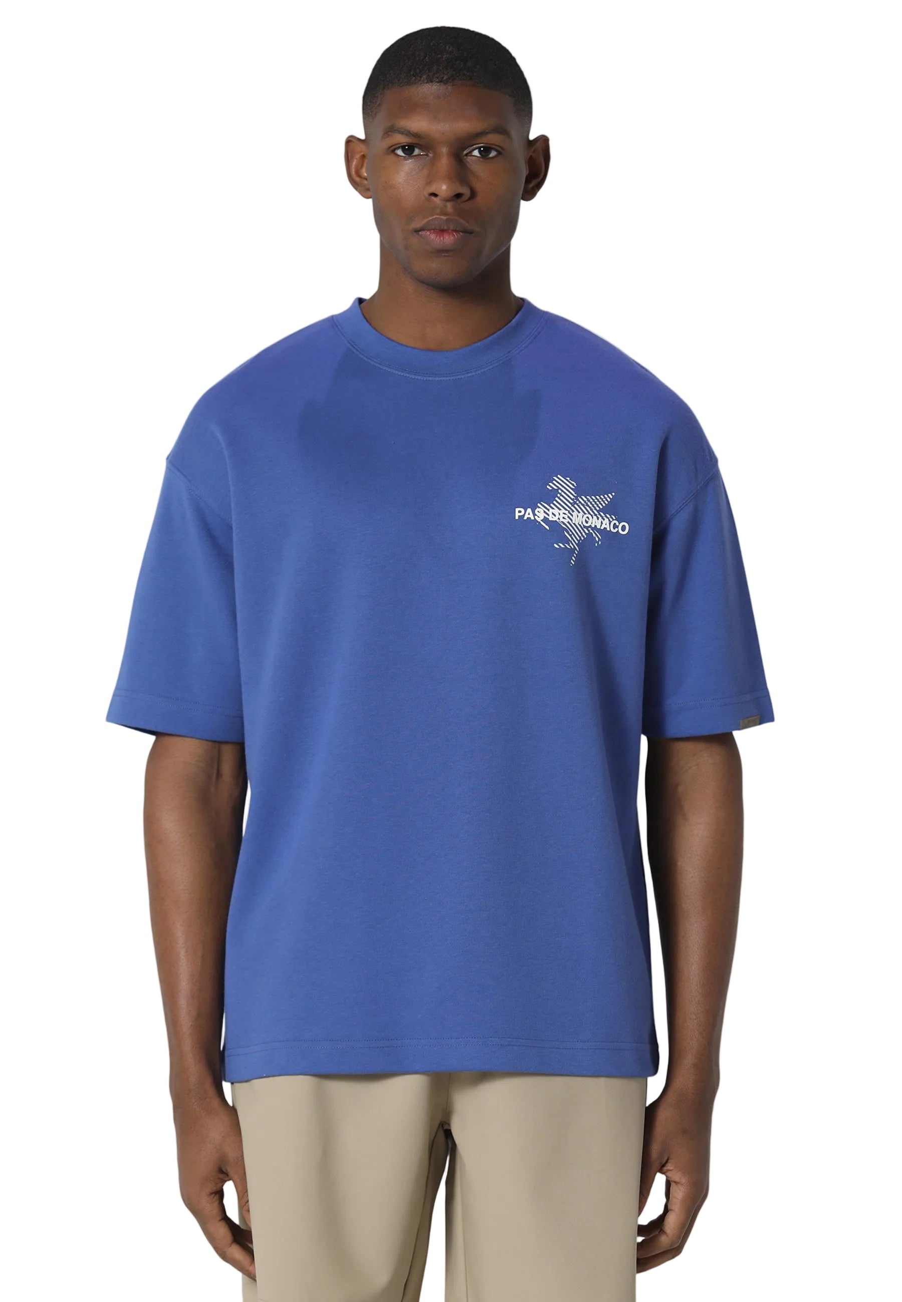 Pas De Monaco Pegasus Dusty Blue T-Shirt