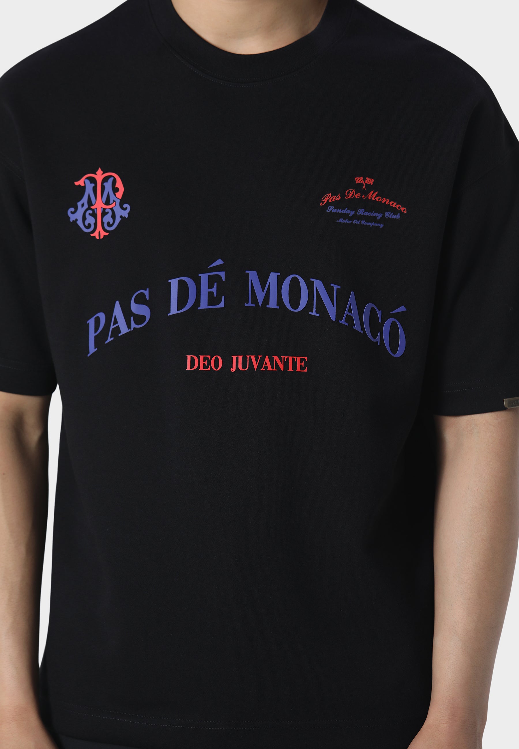 Pas De Monaco Prestige V2 Black T-Shirt