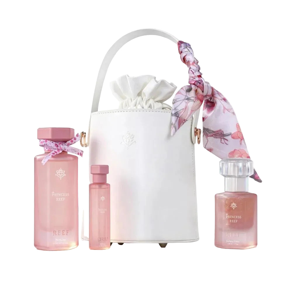Front view of REEF Perfumes UK Princess 3 Piece Assorted Fragrances