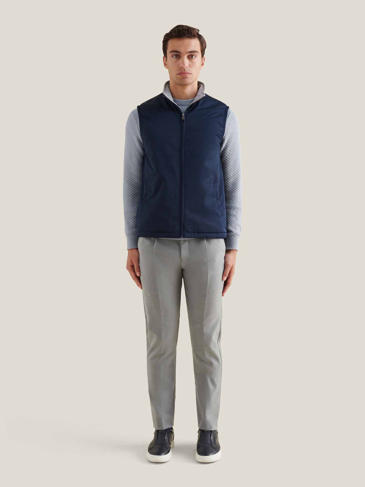 Peckham Rye Light Padded Dark Sapphire Navy Gilet