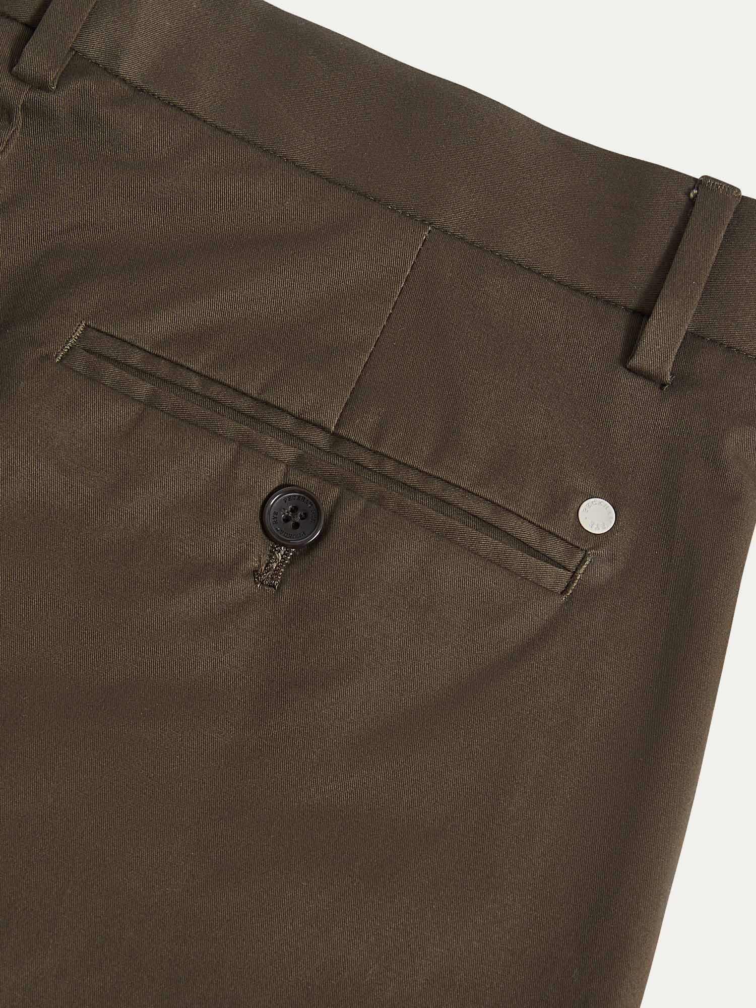 Peckham Rye Stretch Sea Turtle Cotton Trousers