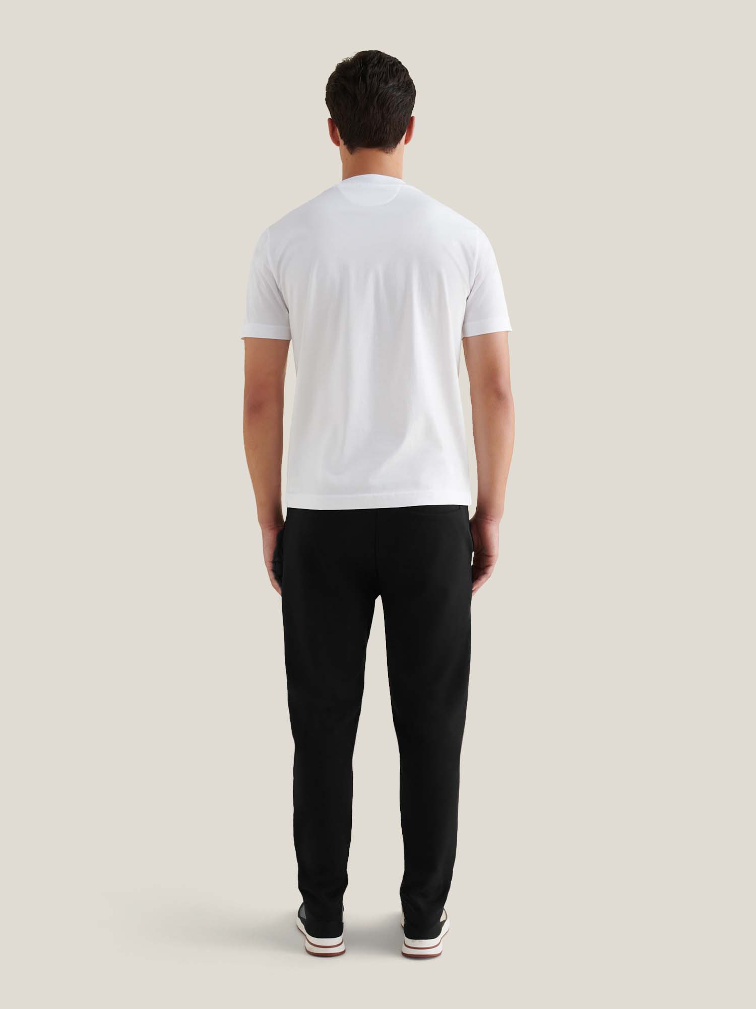 Peckham Rye Interlock Black Sweatpants