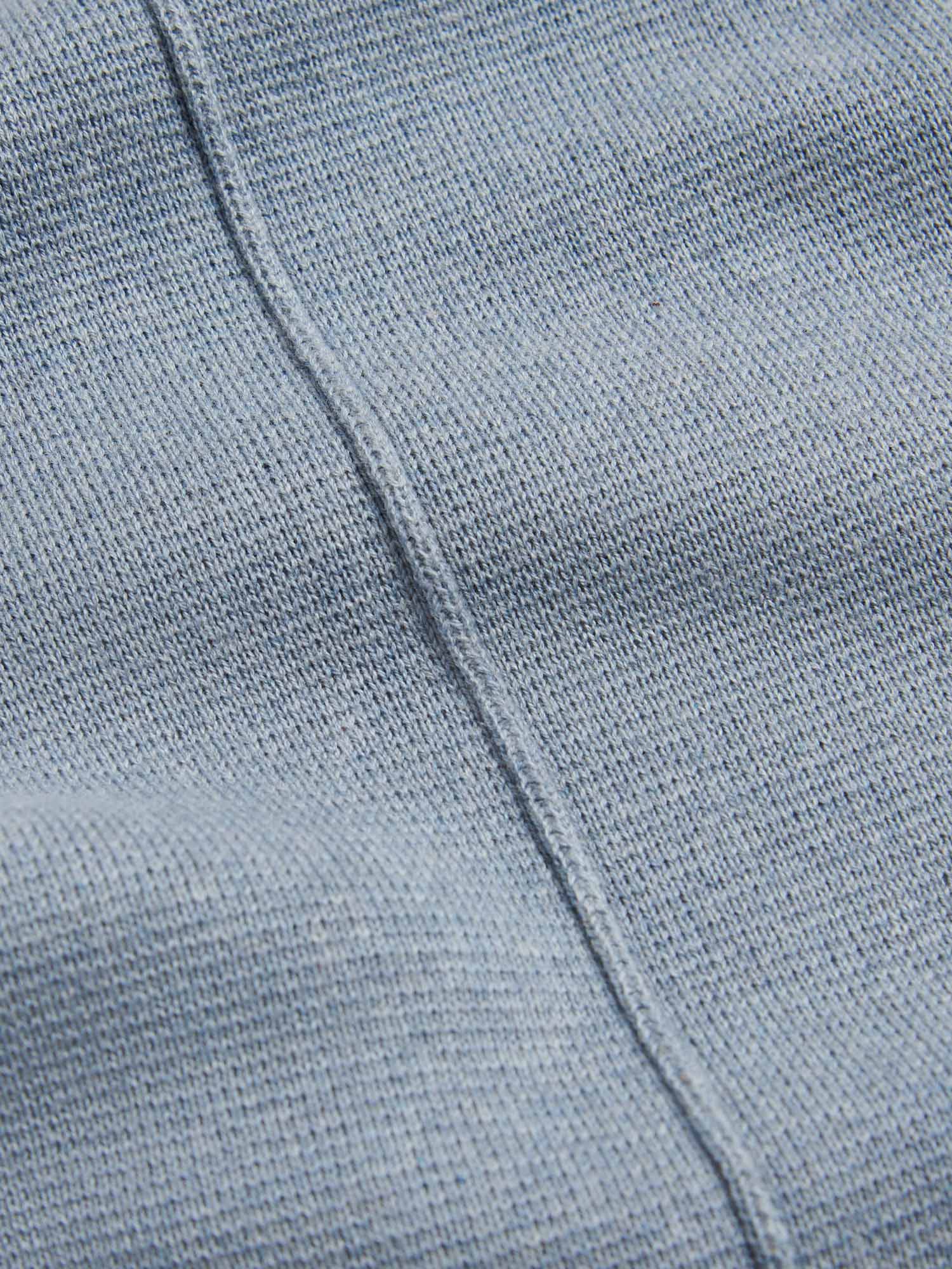 Detailed View of Peckham Rye Milano Knit Blue Blizzard Sweatpant PRY0338-J86