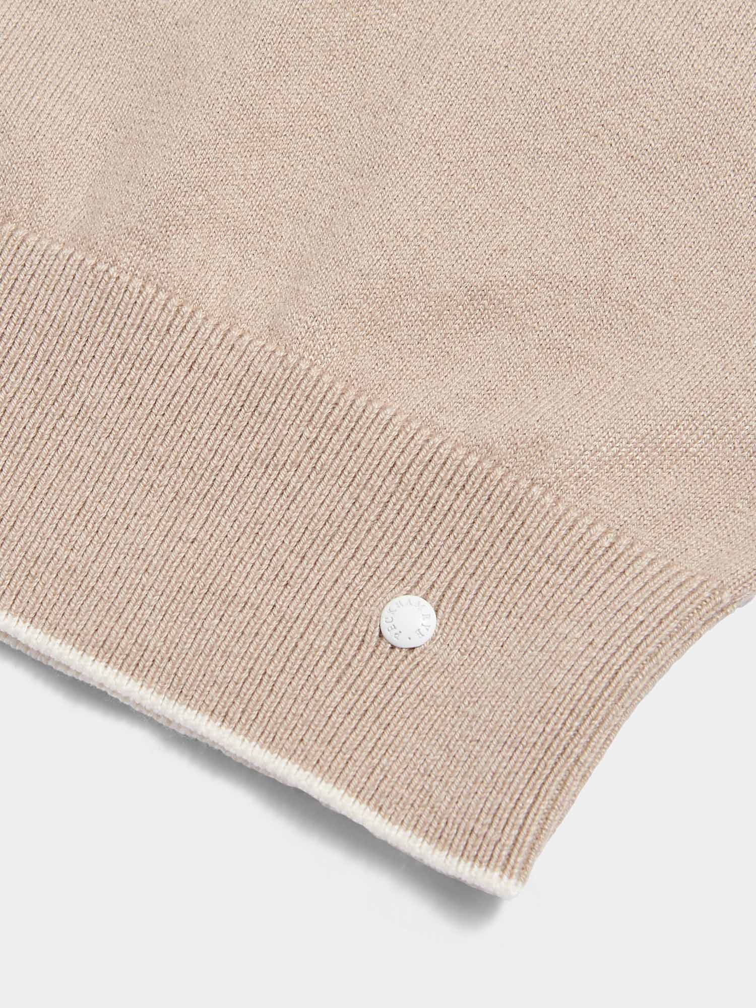 Peckham Rye Knit Simply Taupe Crewneck