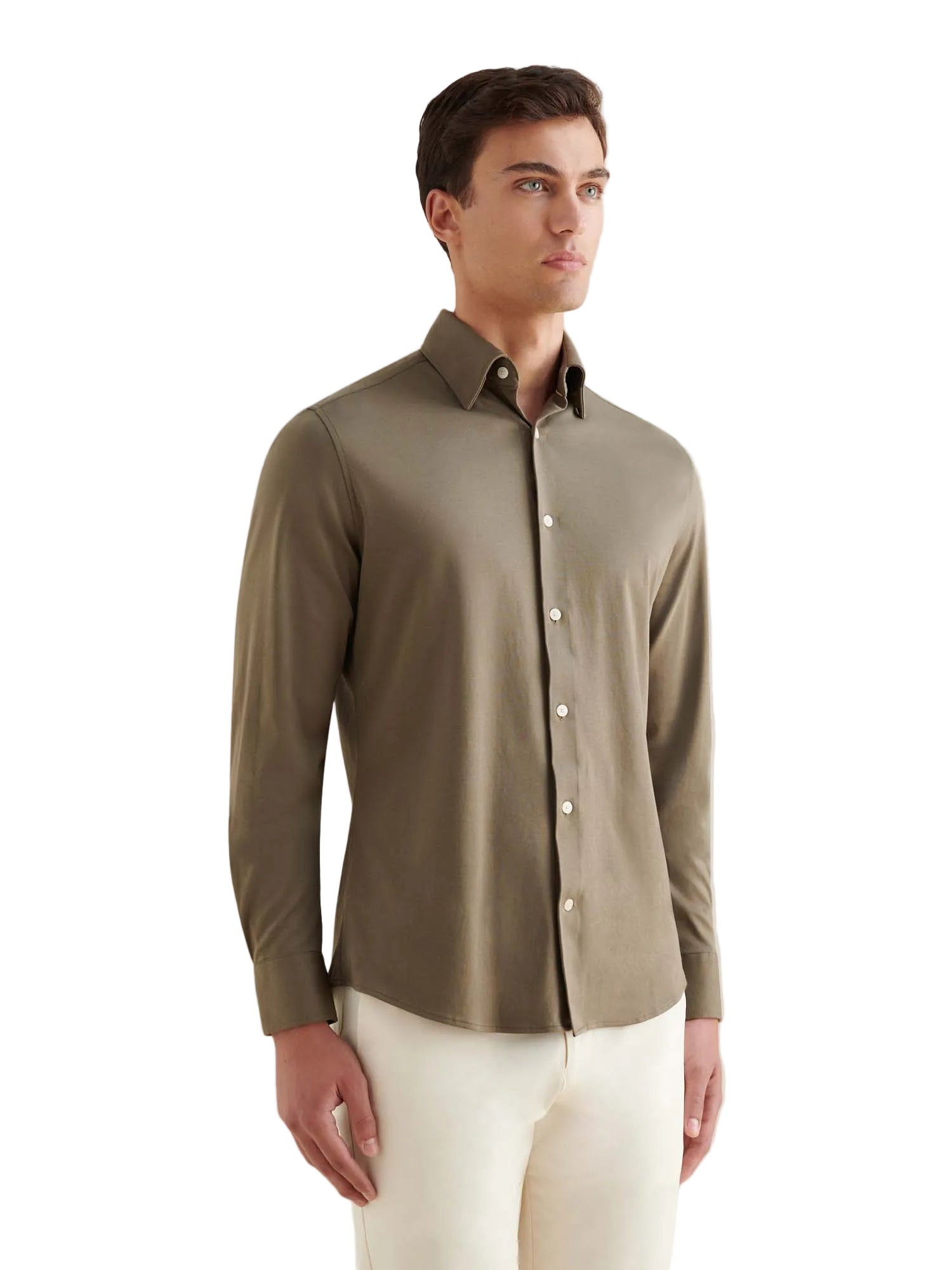 Peckham Rye Jersey Hidden Button Sea Turtle Shirt