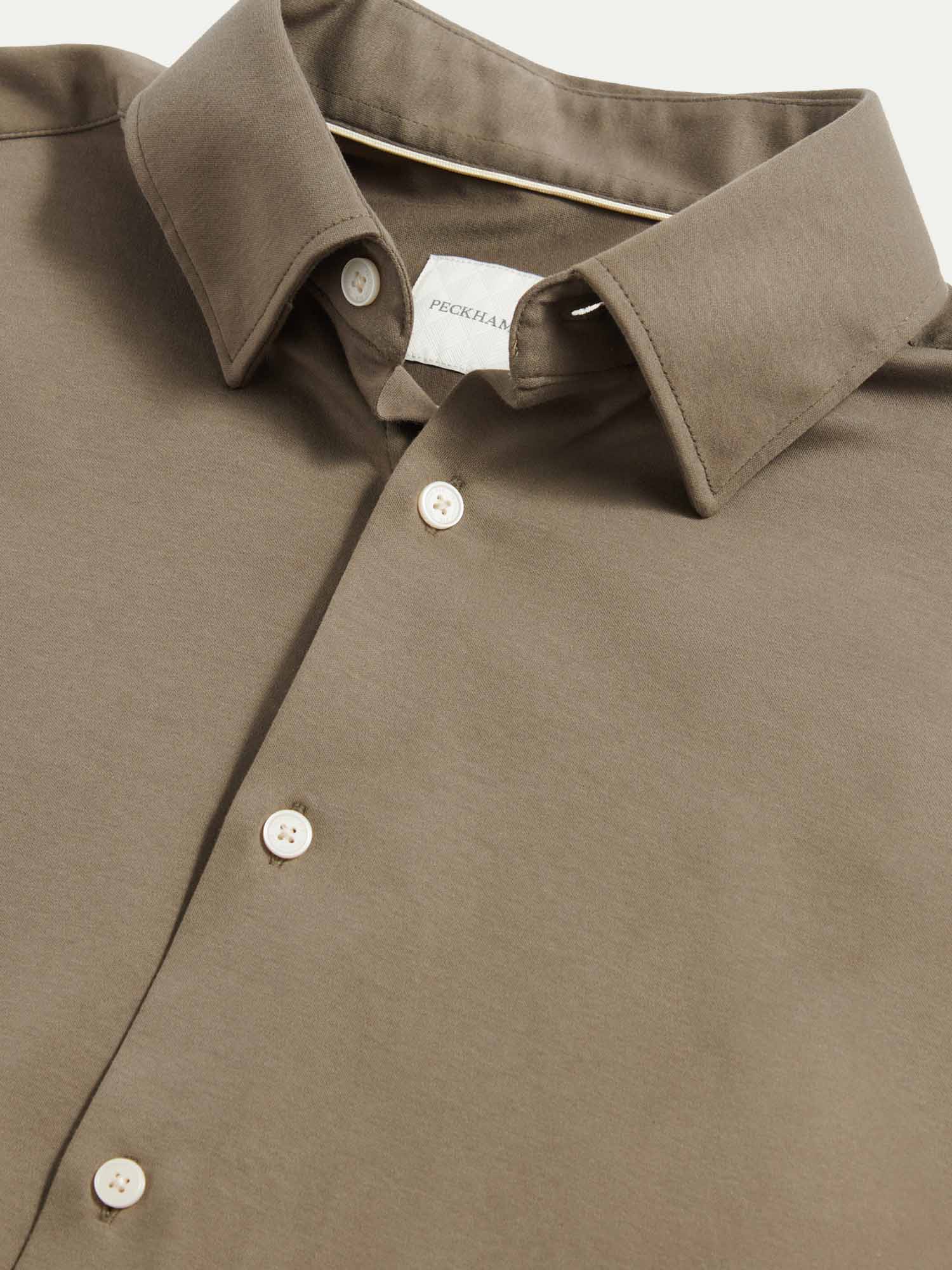 Peckham Rye Jersey Hidden Button Sea Turtle Shirt