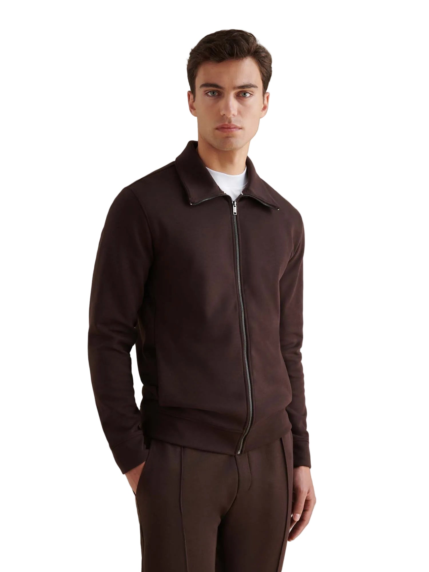 Peckham Rye Interlock Funnel Java Jacket