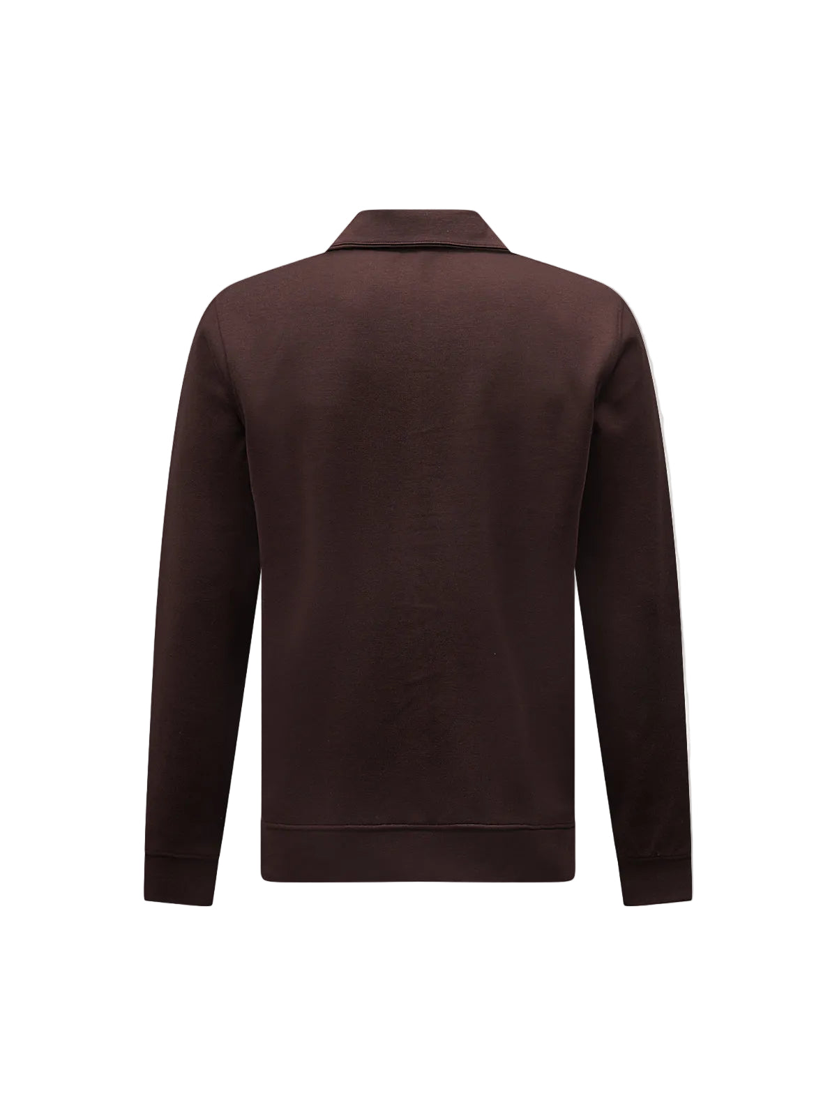 Back View of Peckham Rye Interlock Funnel Java Jacket PRY0364-E76